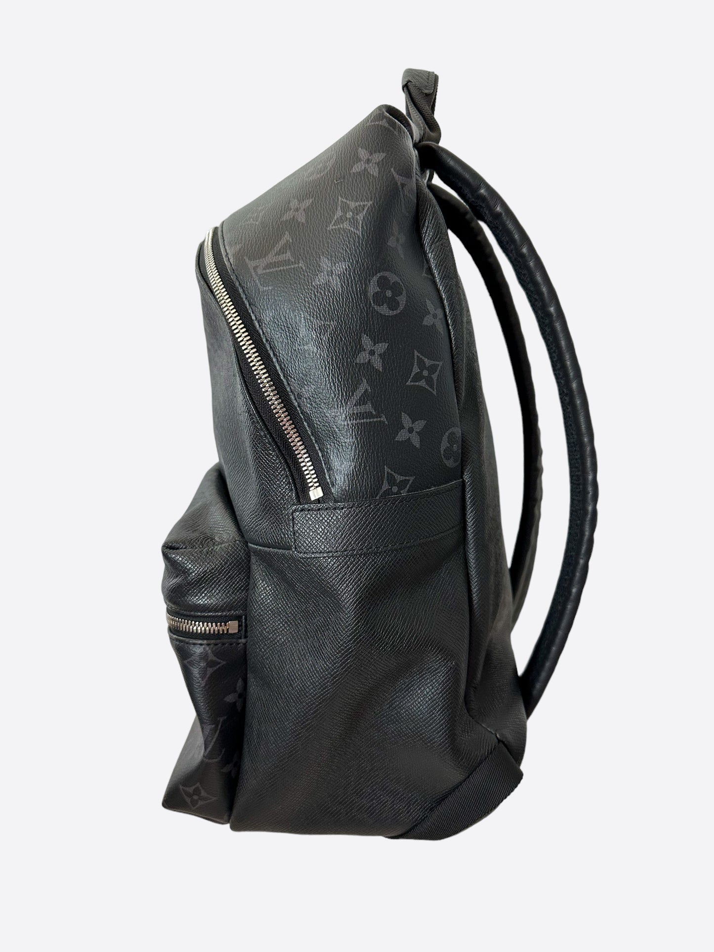 Louis Vuitton Black Leather Monogram Discovery Backpack