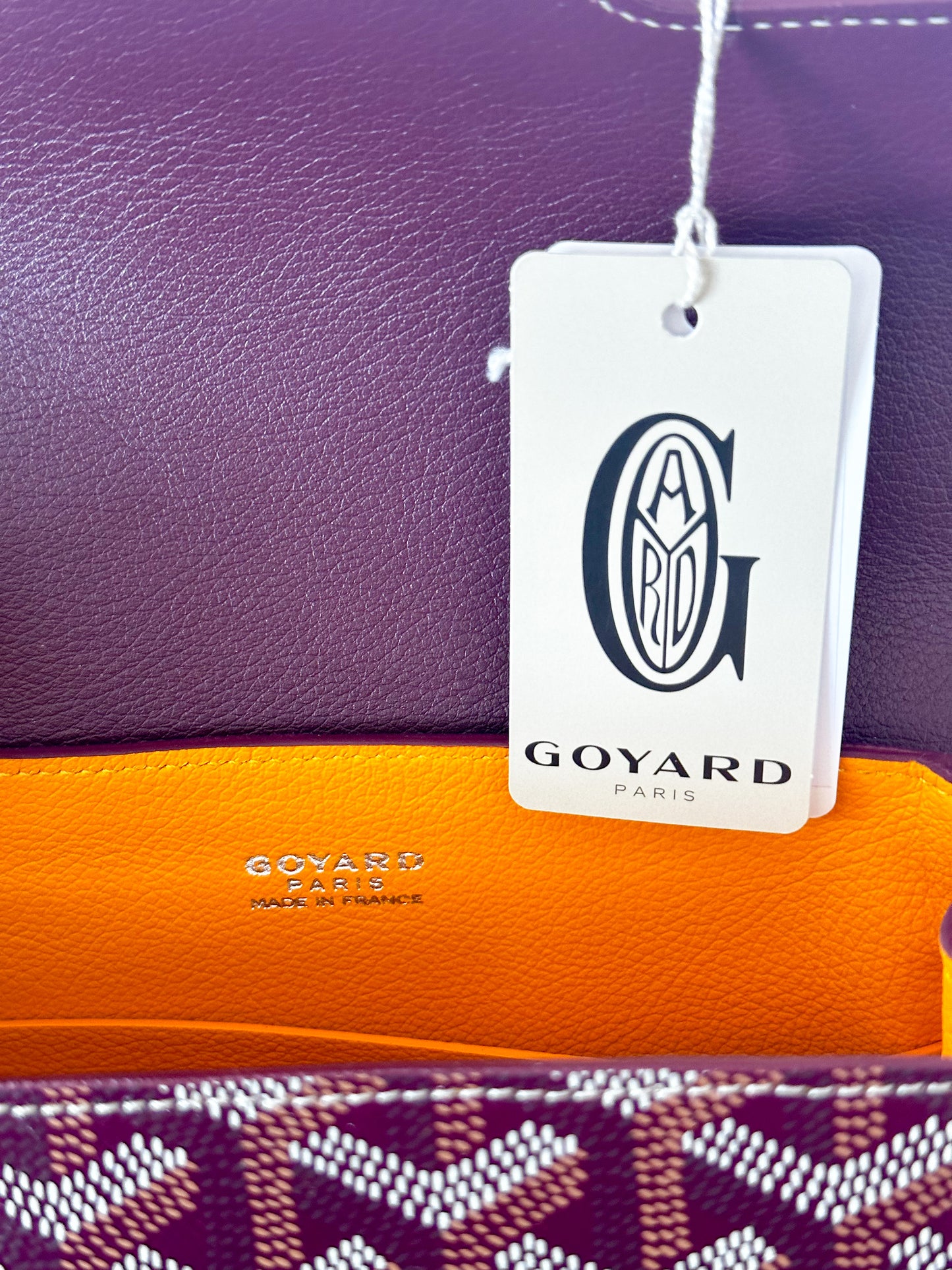 Goyard Burgundy Mini Saigon