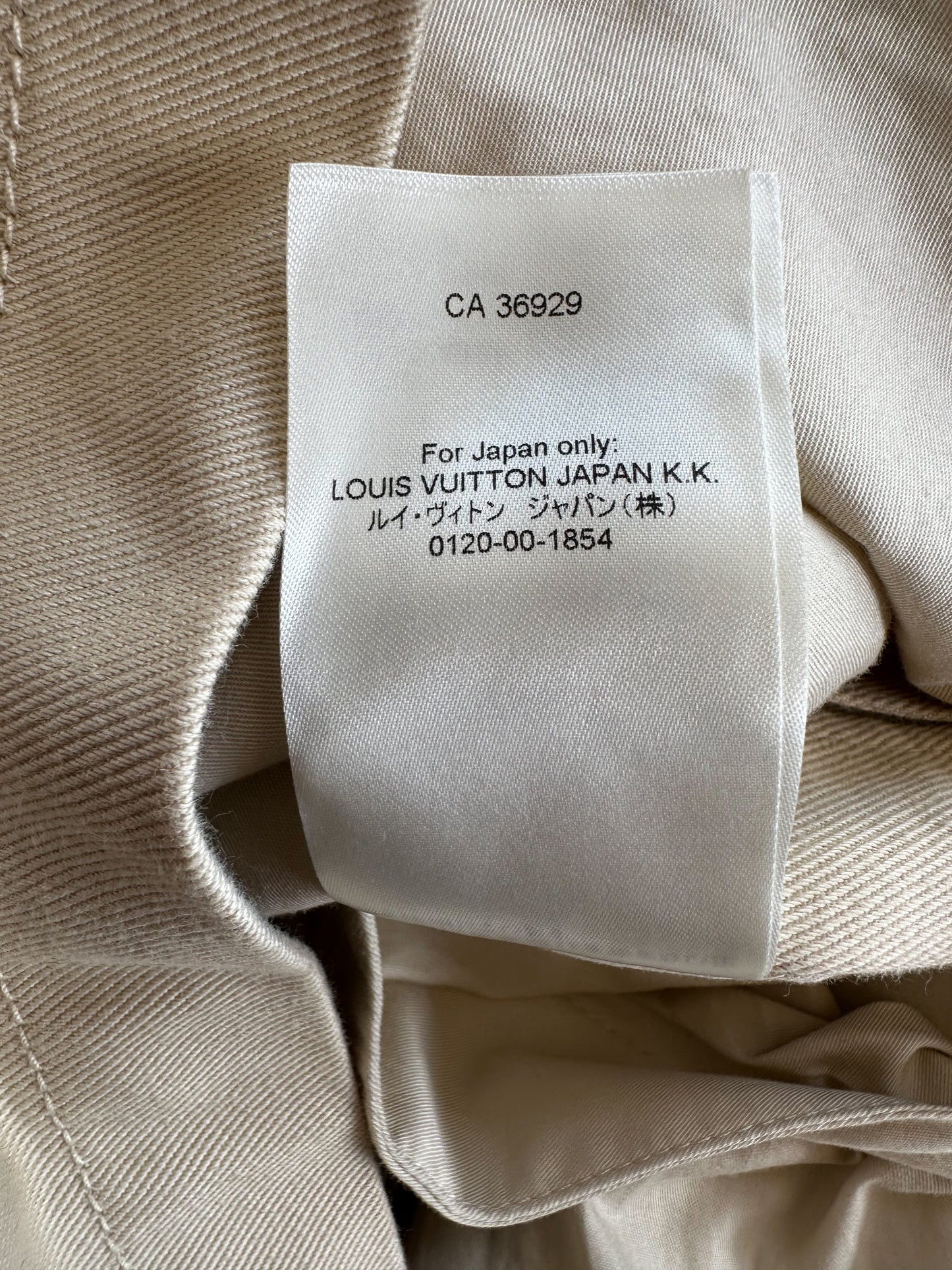 Louis Vuitton Beige Monogram Workwear Sherpa Jacket
