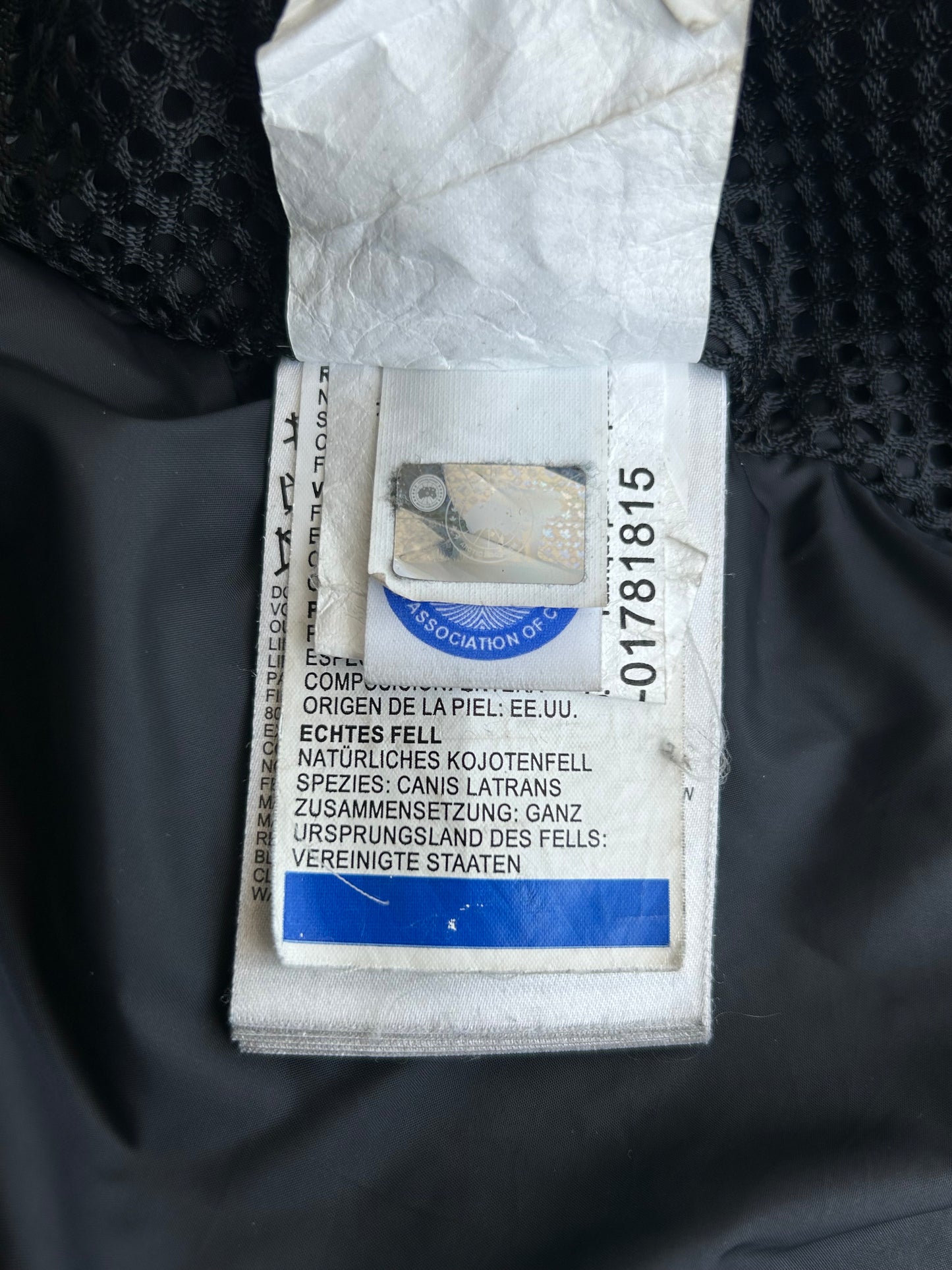 Canada Goose Black Edgewood Black Label Men's Jacket