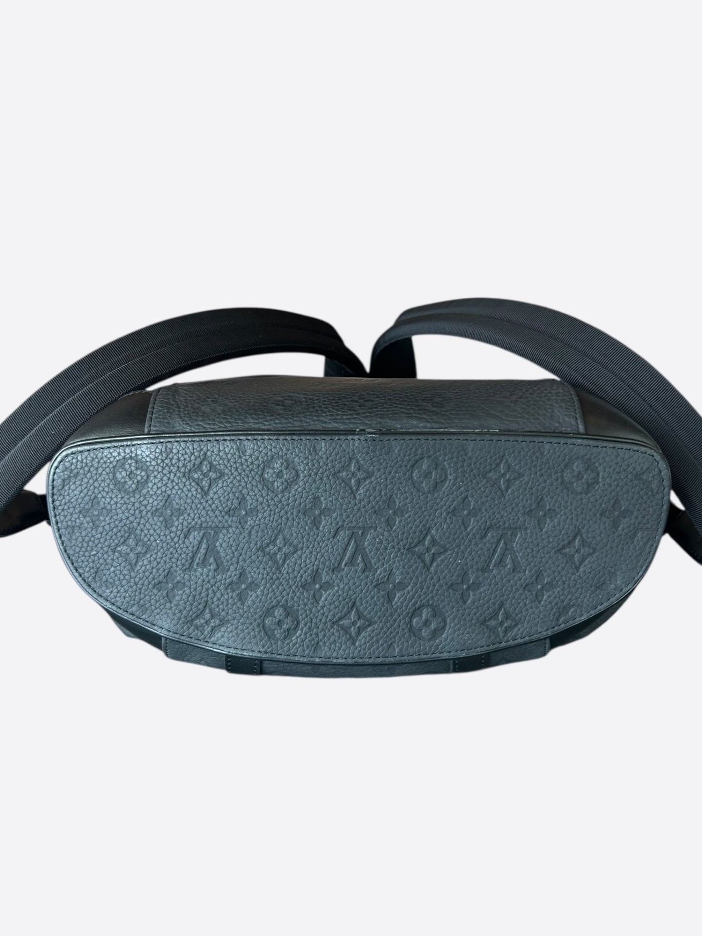 Louis Vuitton Black Taurillon Monogram Christopher Backpack