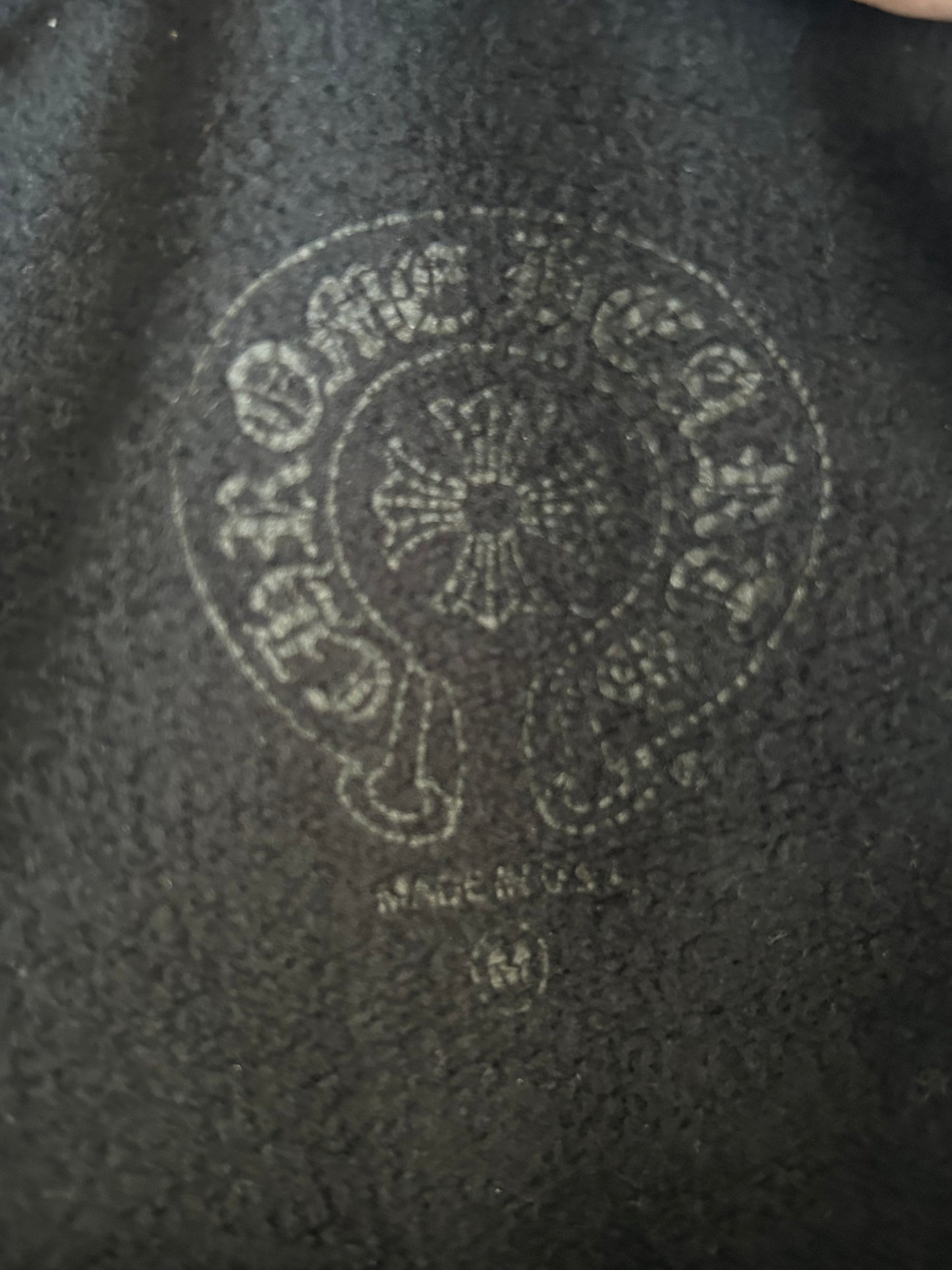 Chrome Hearts Black & Red Welcome To Las Vegas Hoodie