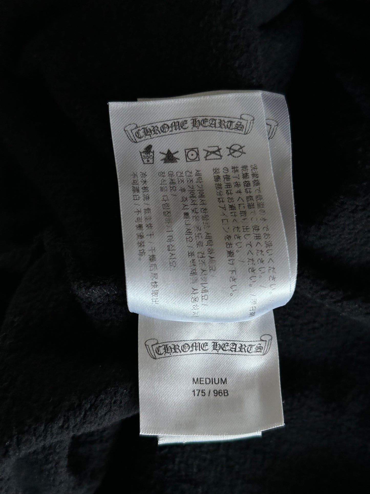 Chrome Hearts Black & Red Welcome To Las Vegas Hoodie