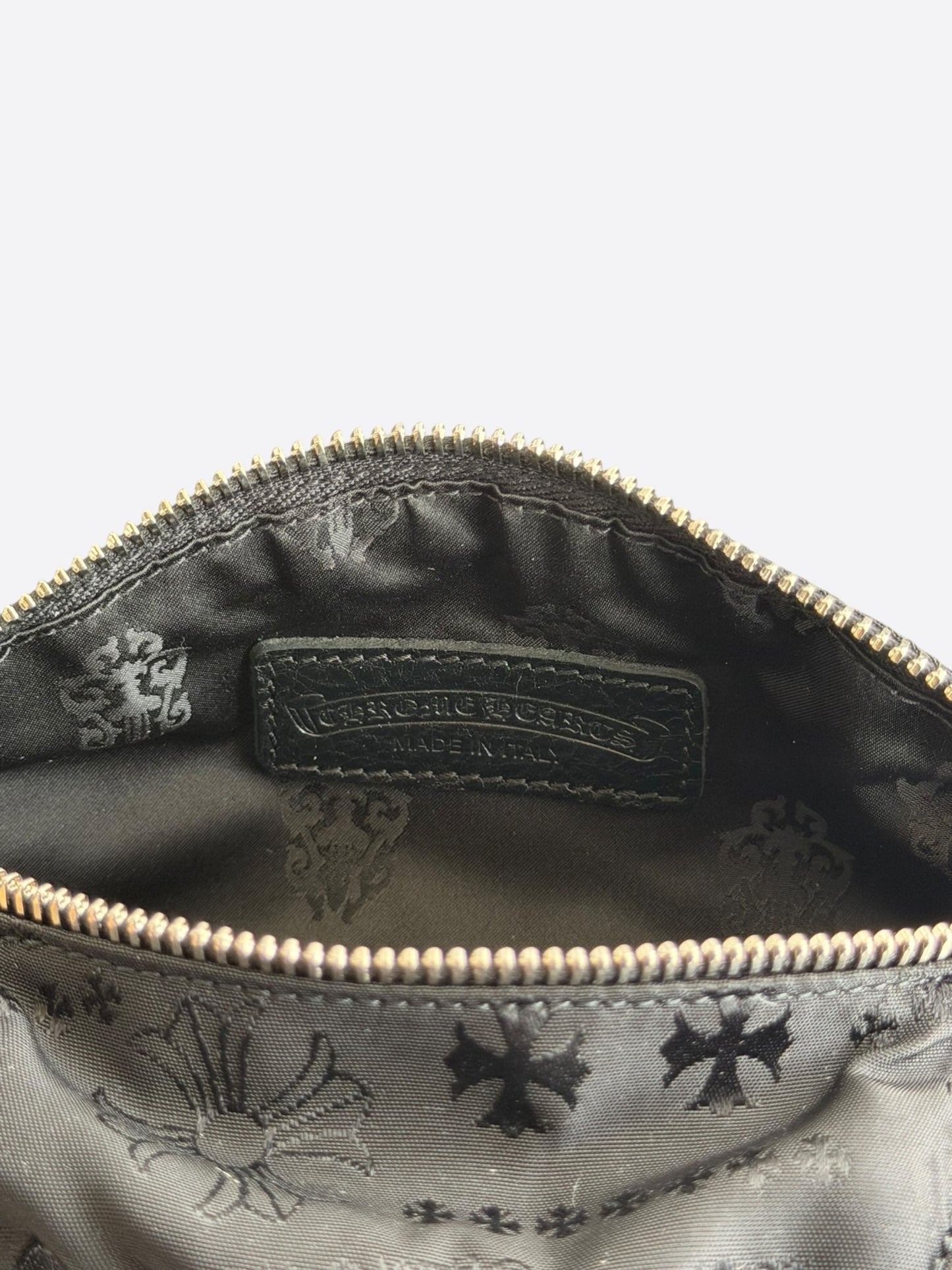 Chrome Hearts Black Stencil Nylon Mini Snat Pack