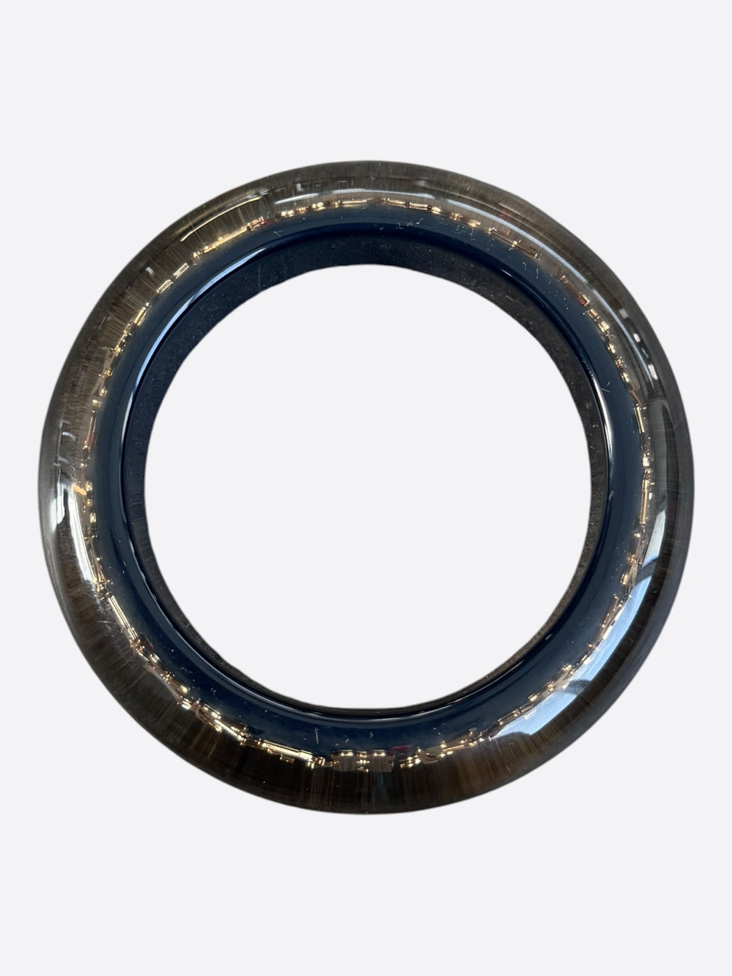 Louis Vuitton Navy & Gold Inclusion Bangle