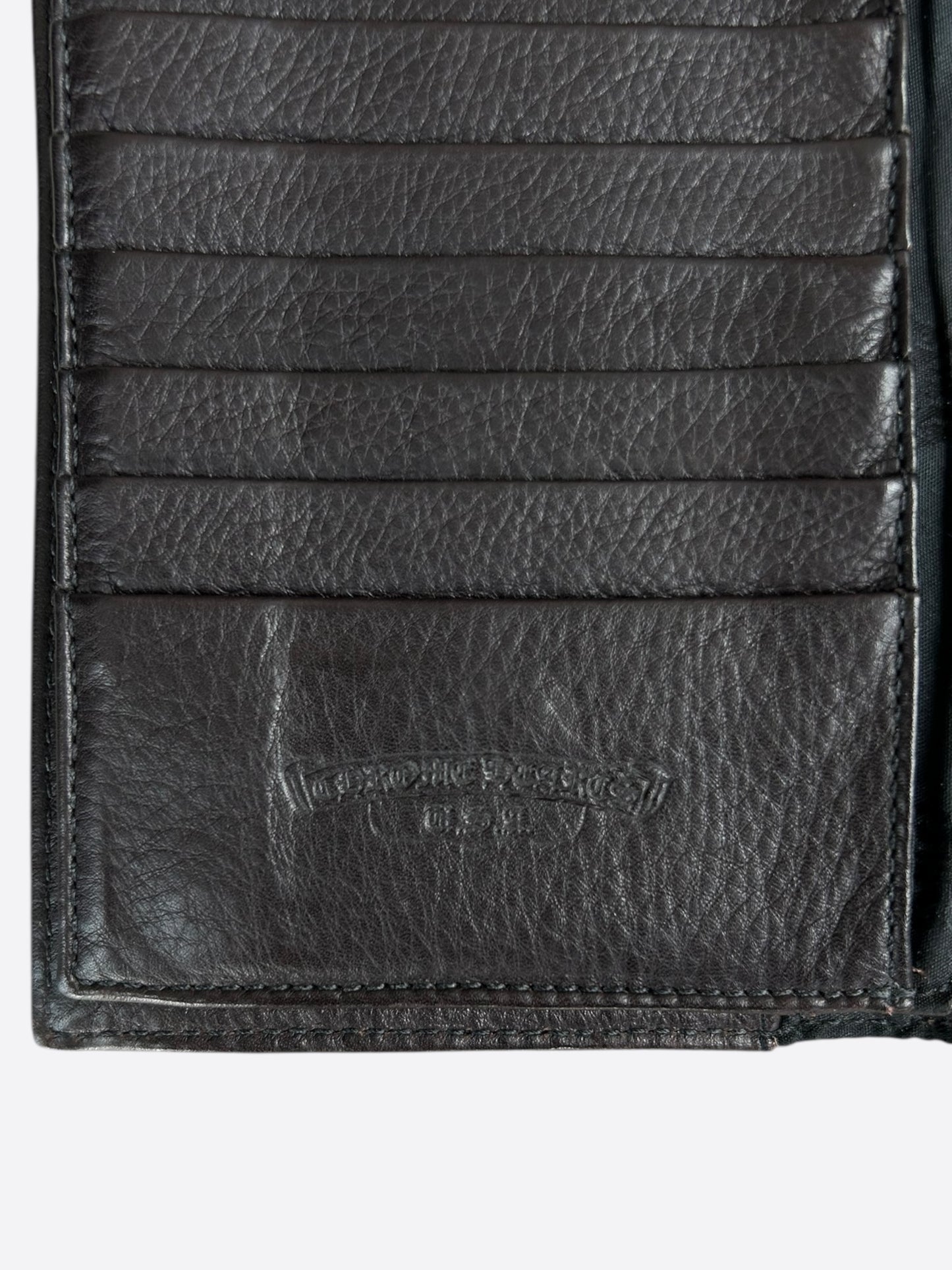 Chrome Hearts Brown Crocodile Wallet