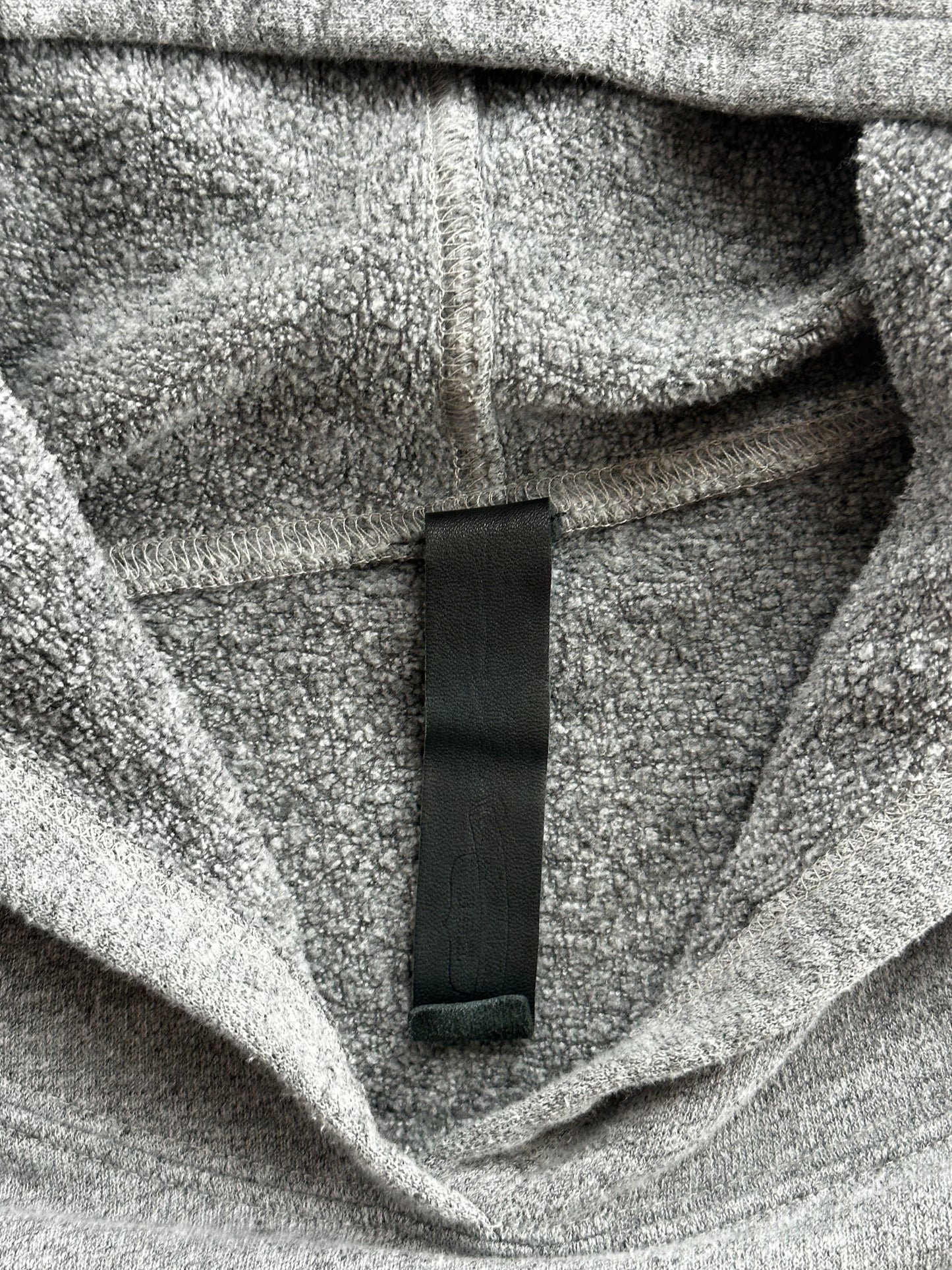 Chrome Hearts Grey & Black Cross Patch Hoodie