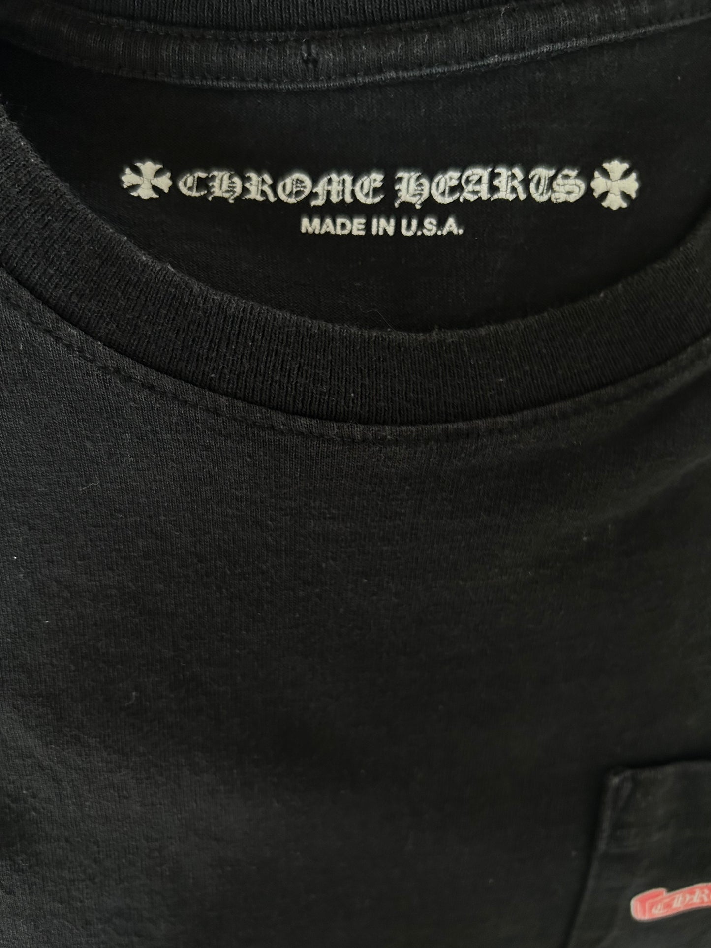 Chrome Hearts Matty Boy Black Stay Fast T-Shirt