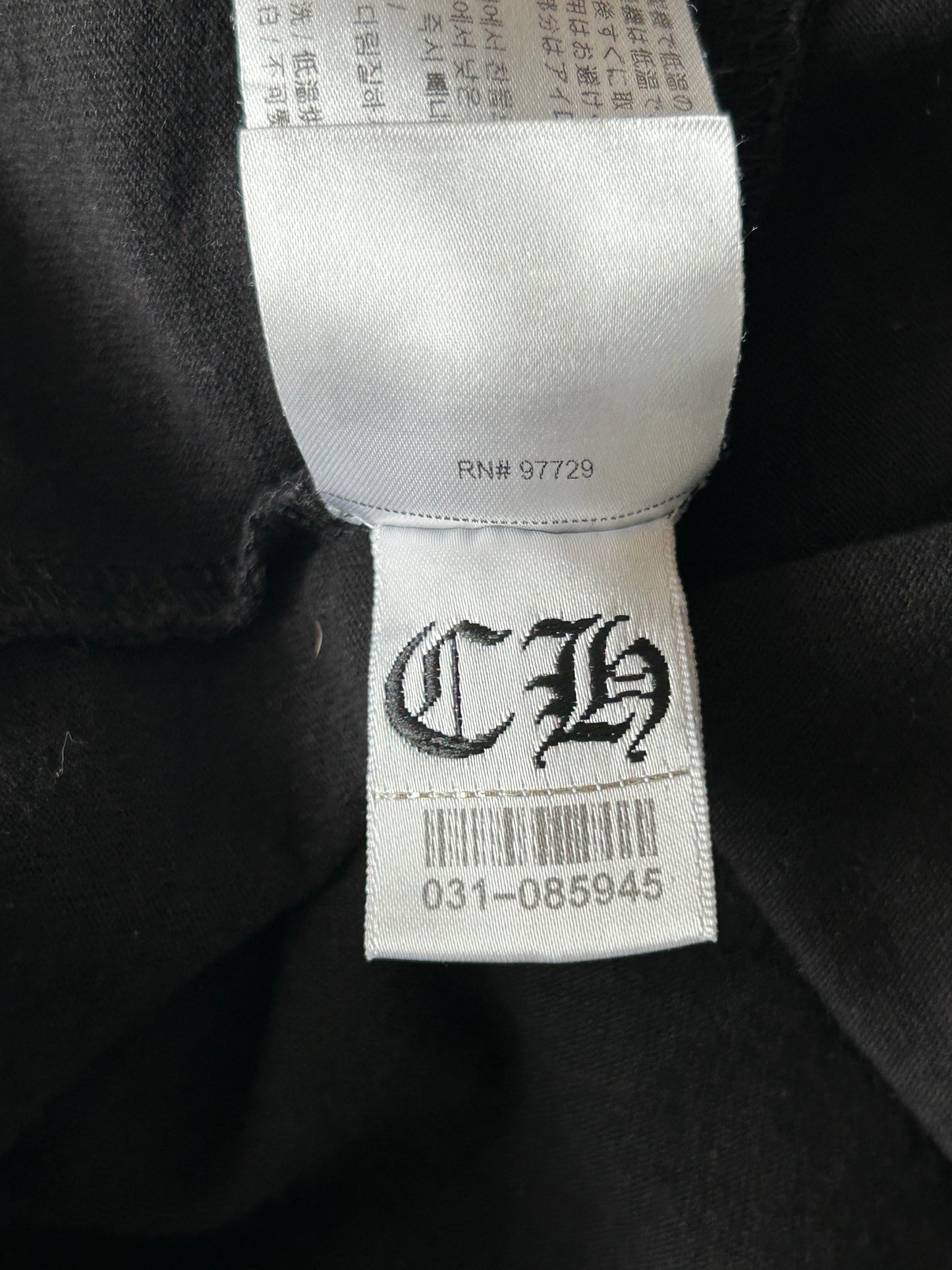 Chrome Hearts Matty Boy Black Stay Fast T-Shirt