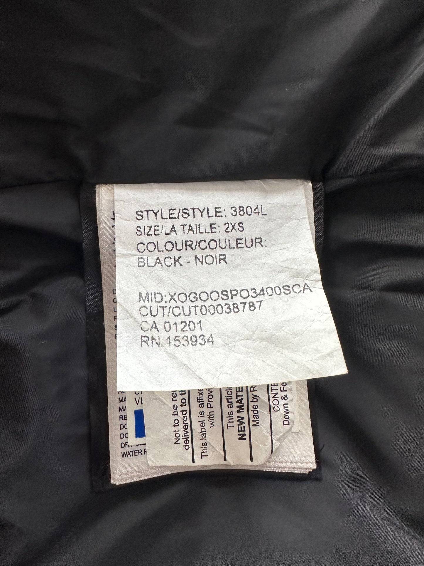 Canada Goose Black Chelsea Women's Jacket