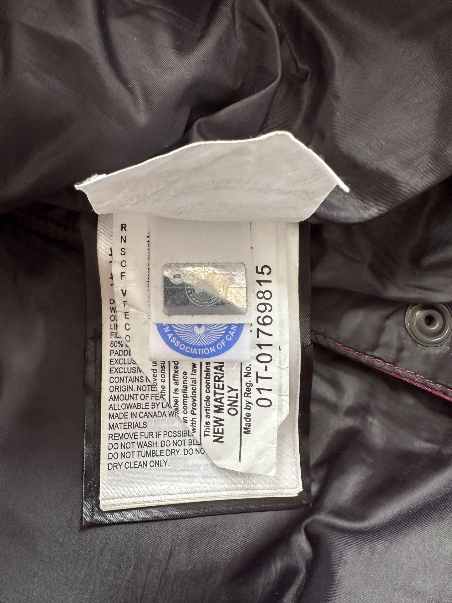 Canada Goose Bordeaux Shelburne Black Label Women's Jacket