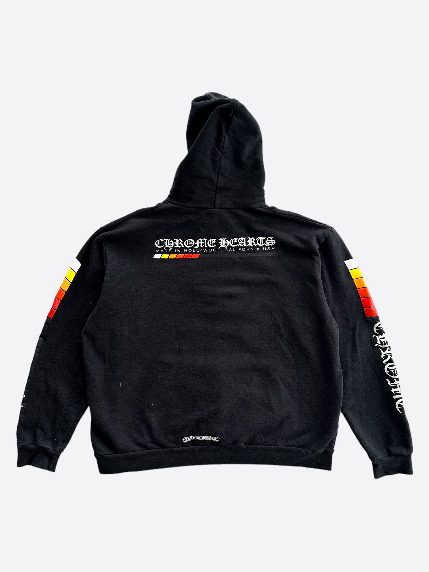 Chrome Hearts Black Racing Stripes Hoodie
