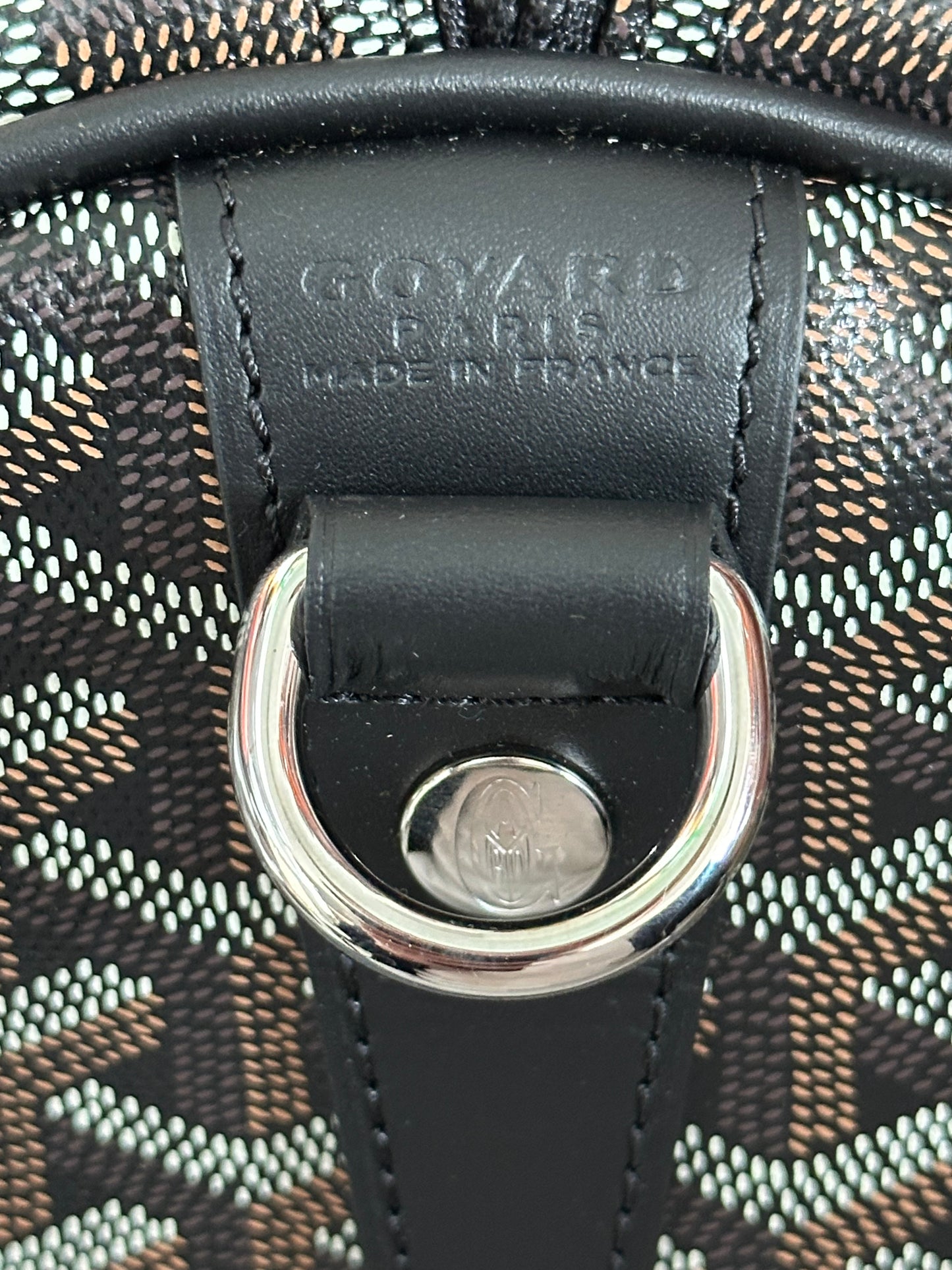 Goyard Black Boston 50 Duffel Bag