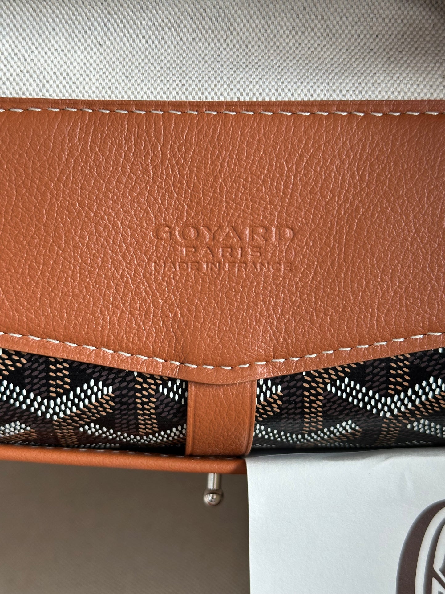 Goyard Black & Brown Cisalpin Backpack