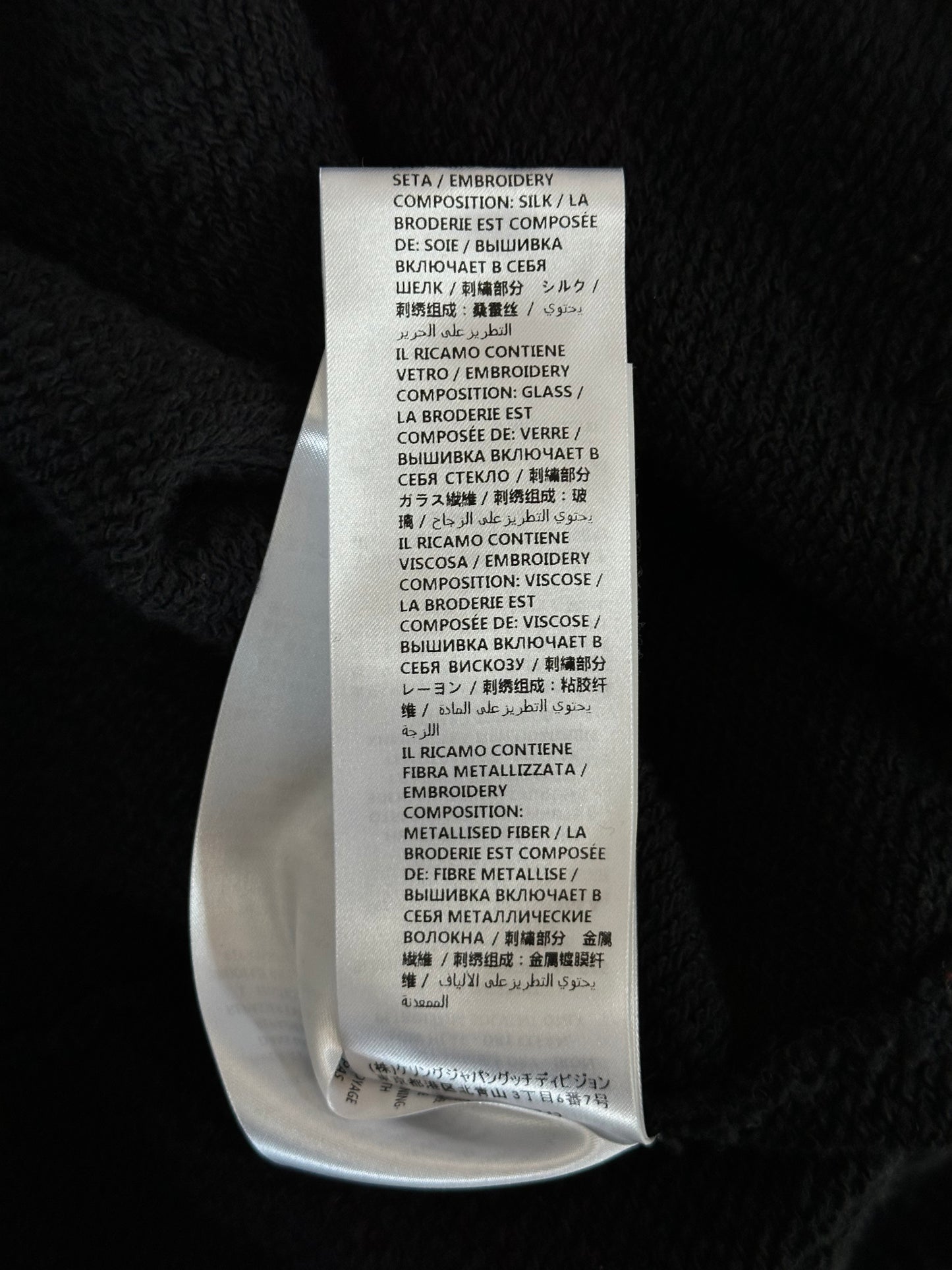 Gucci Black Sequin Blind For Love Skull Zip Up Hoodie