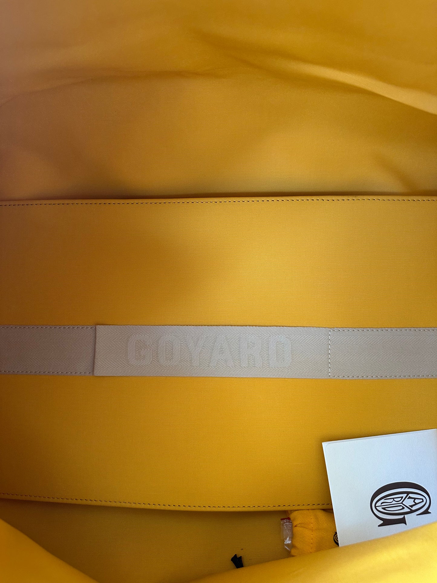 Goyard Orange Boston 50 Duffel Bag