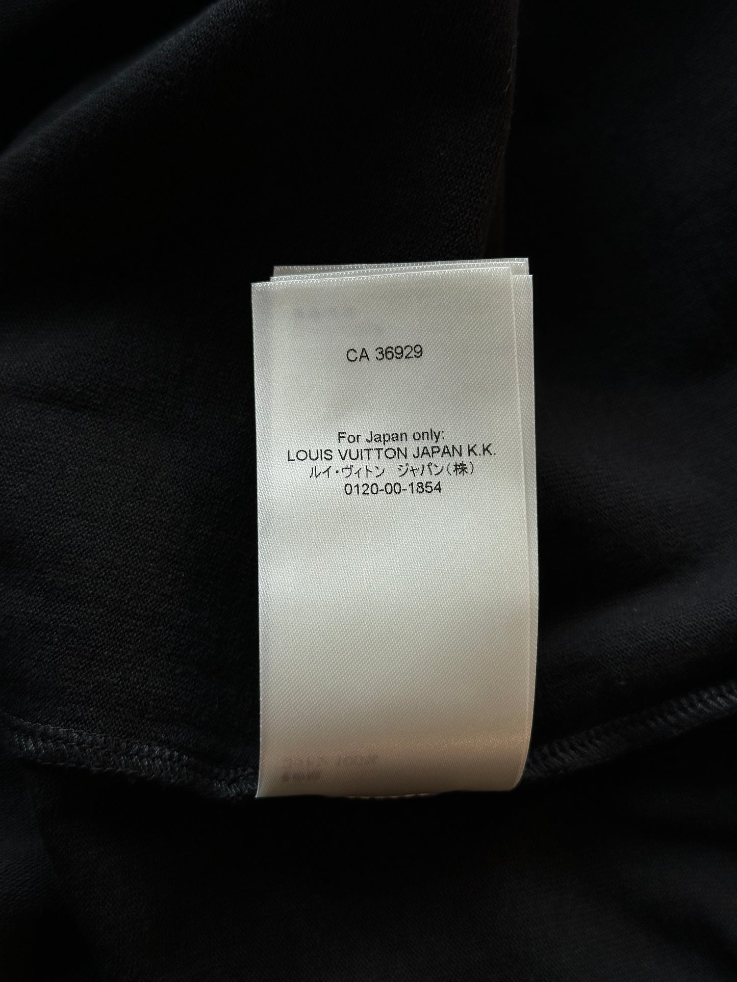 Louis Vuitton Black Knitted Pocket T-Shirt