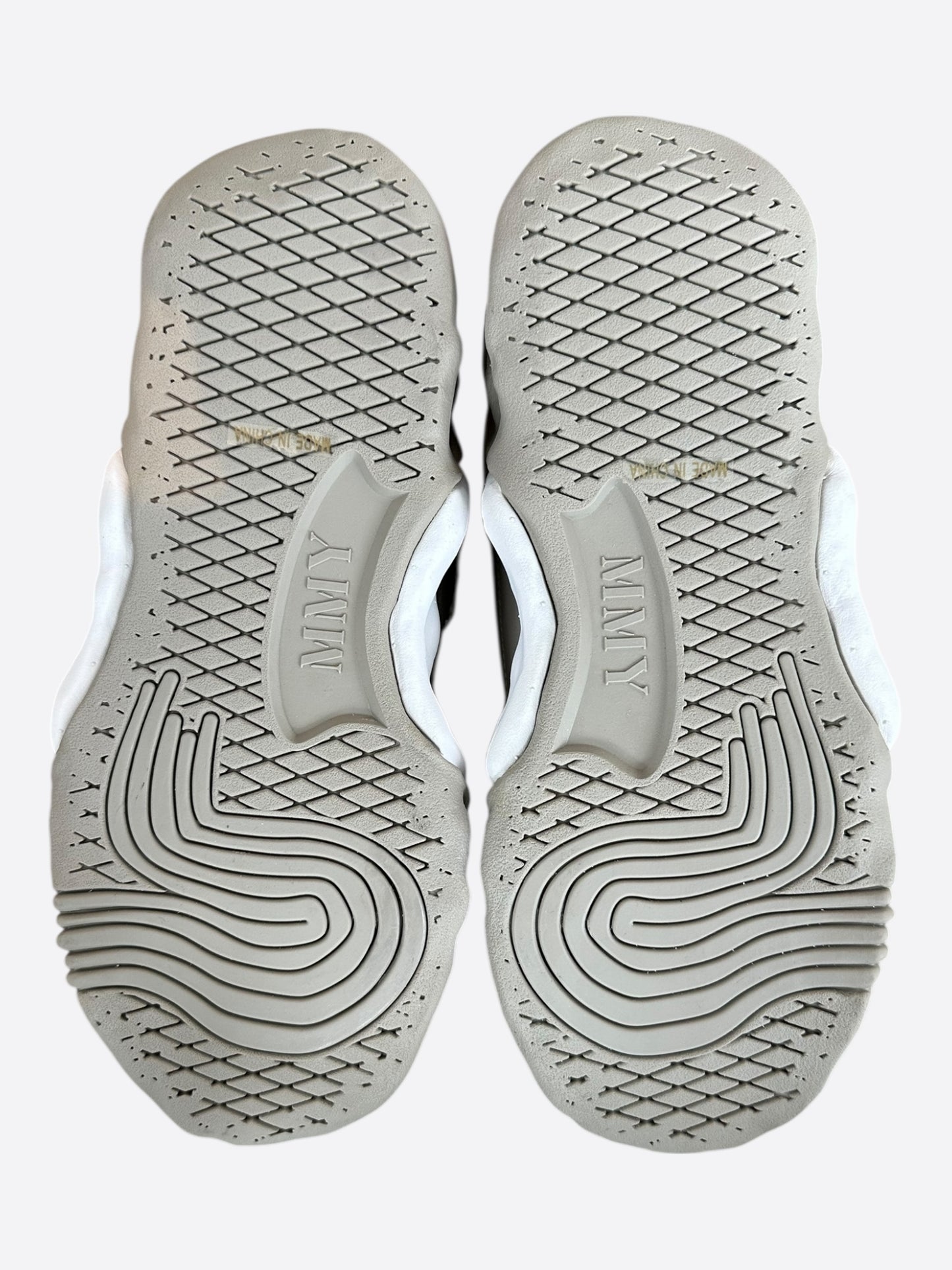 Maison Mihara Yasuhiro Grey & White Parker Sneakers