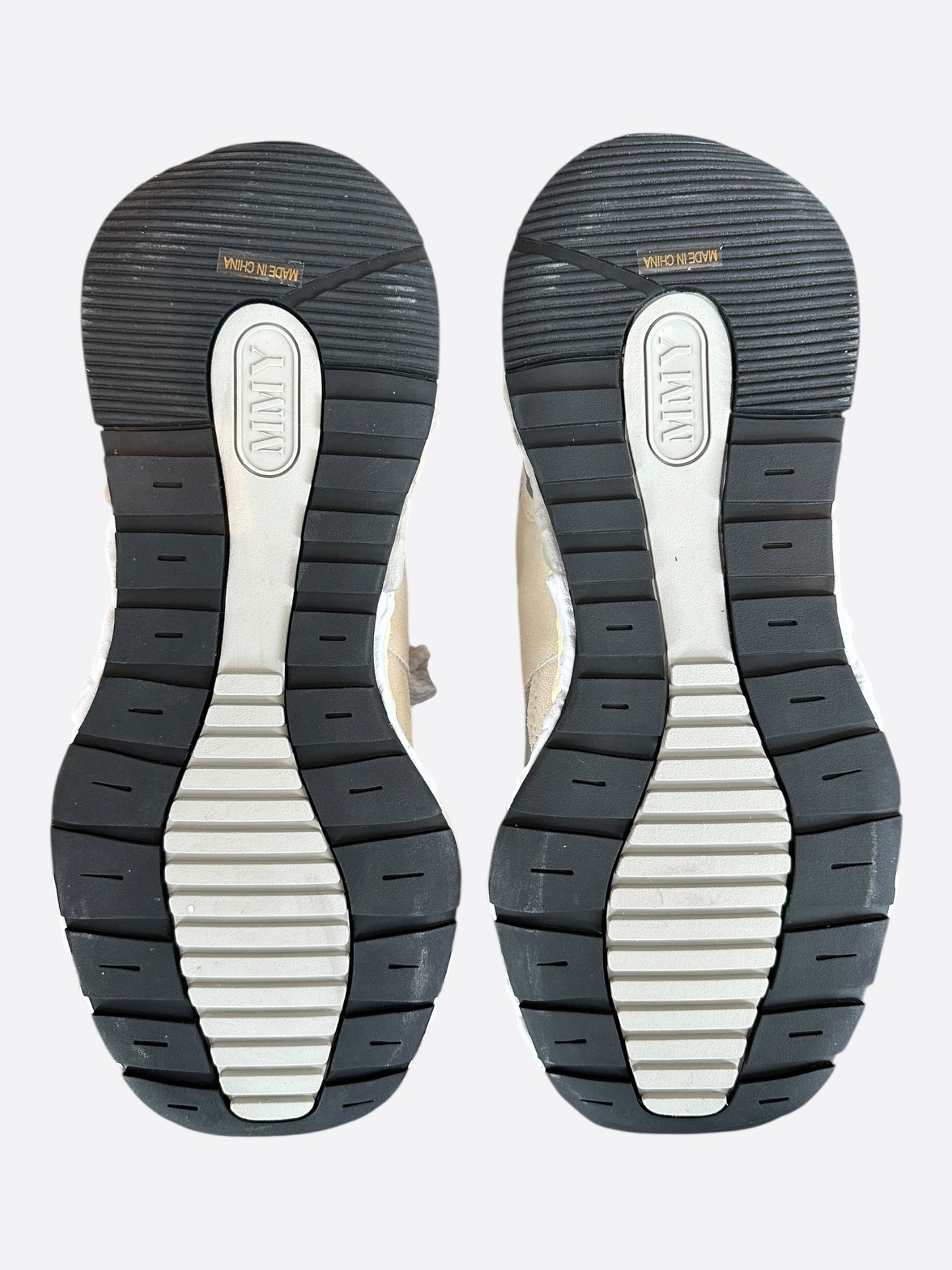 Maison Mihara Yasuhiro Beige & Grey George Sneakers