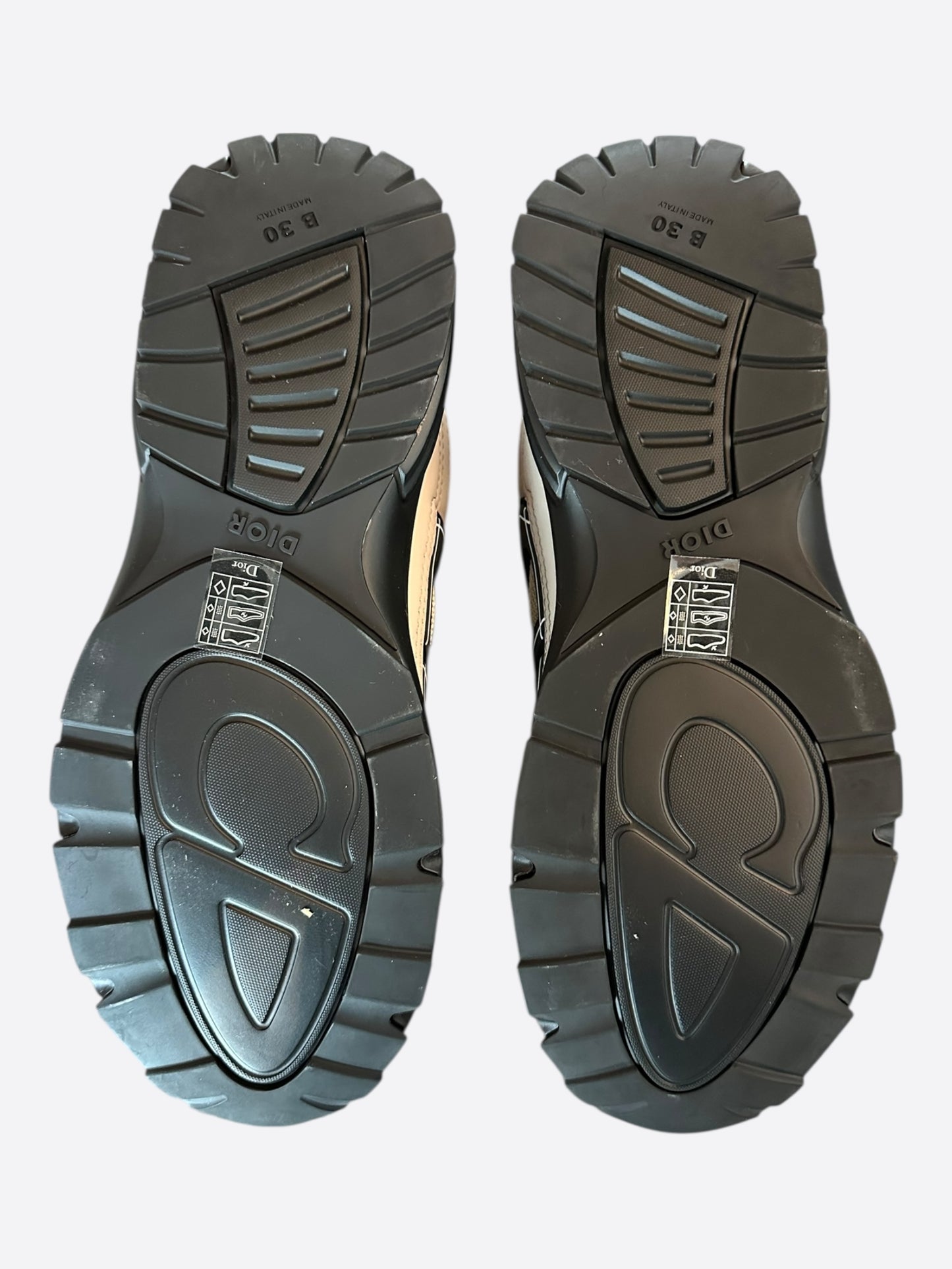 Dior Tan & Black B30 Sneakers