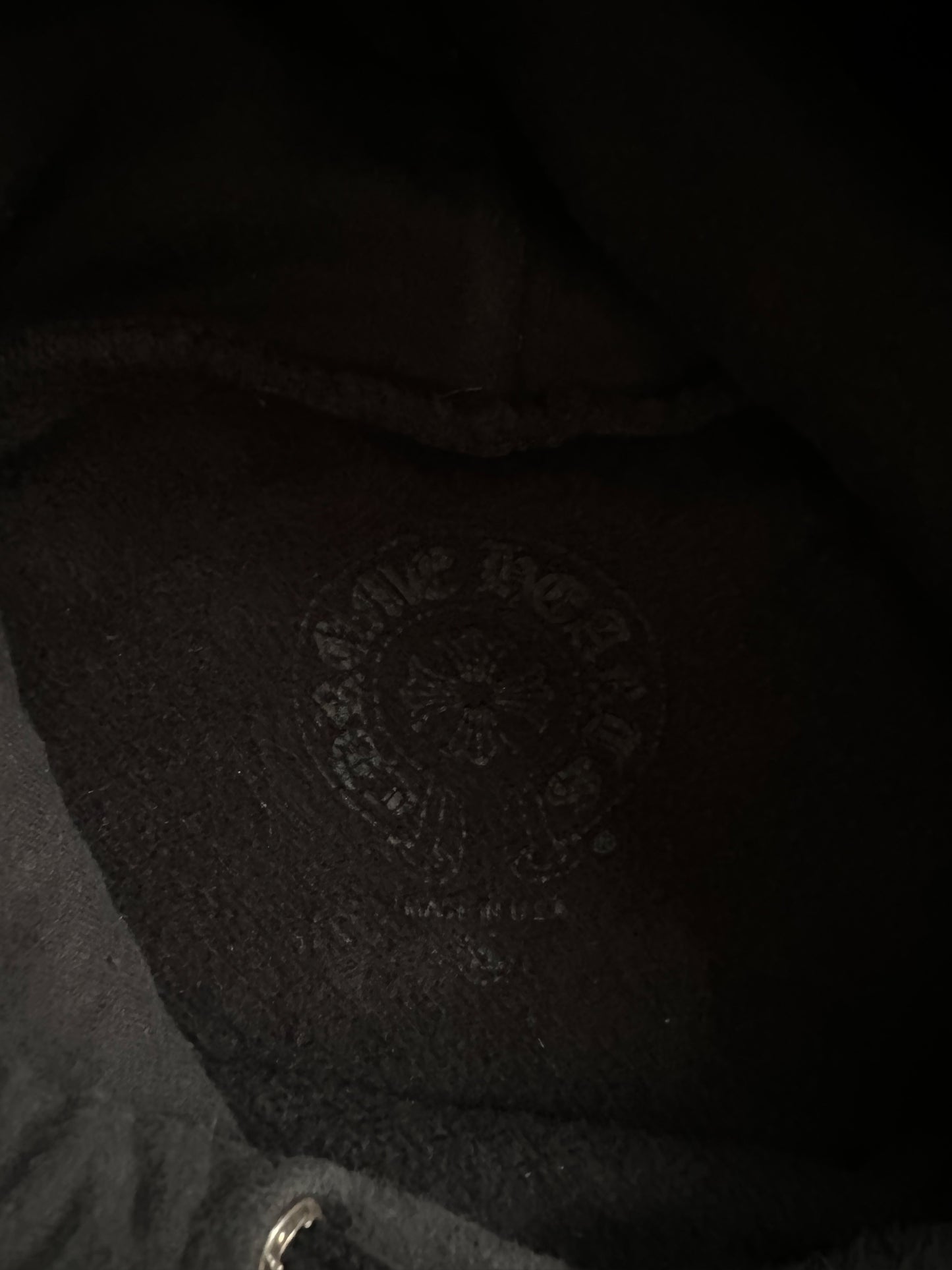 Chrome Hearts Black Racing Stripes Hoodie