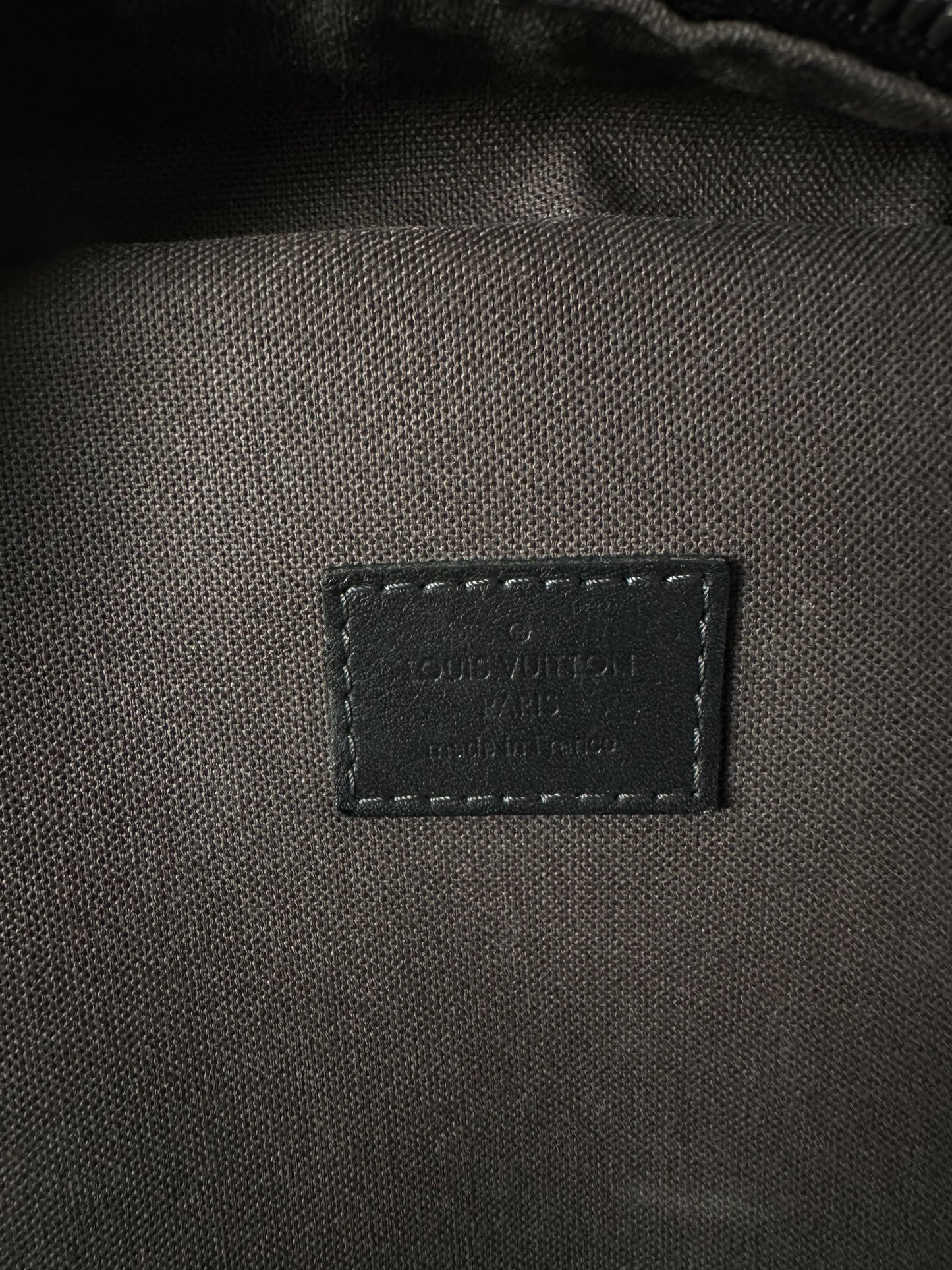 Louis Vuitton Black Infini Damier Michael Backpack