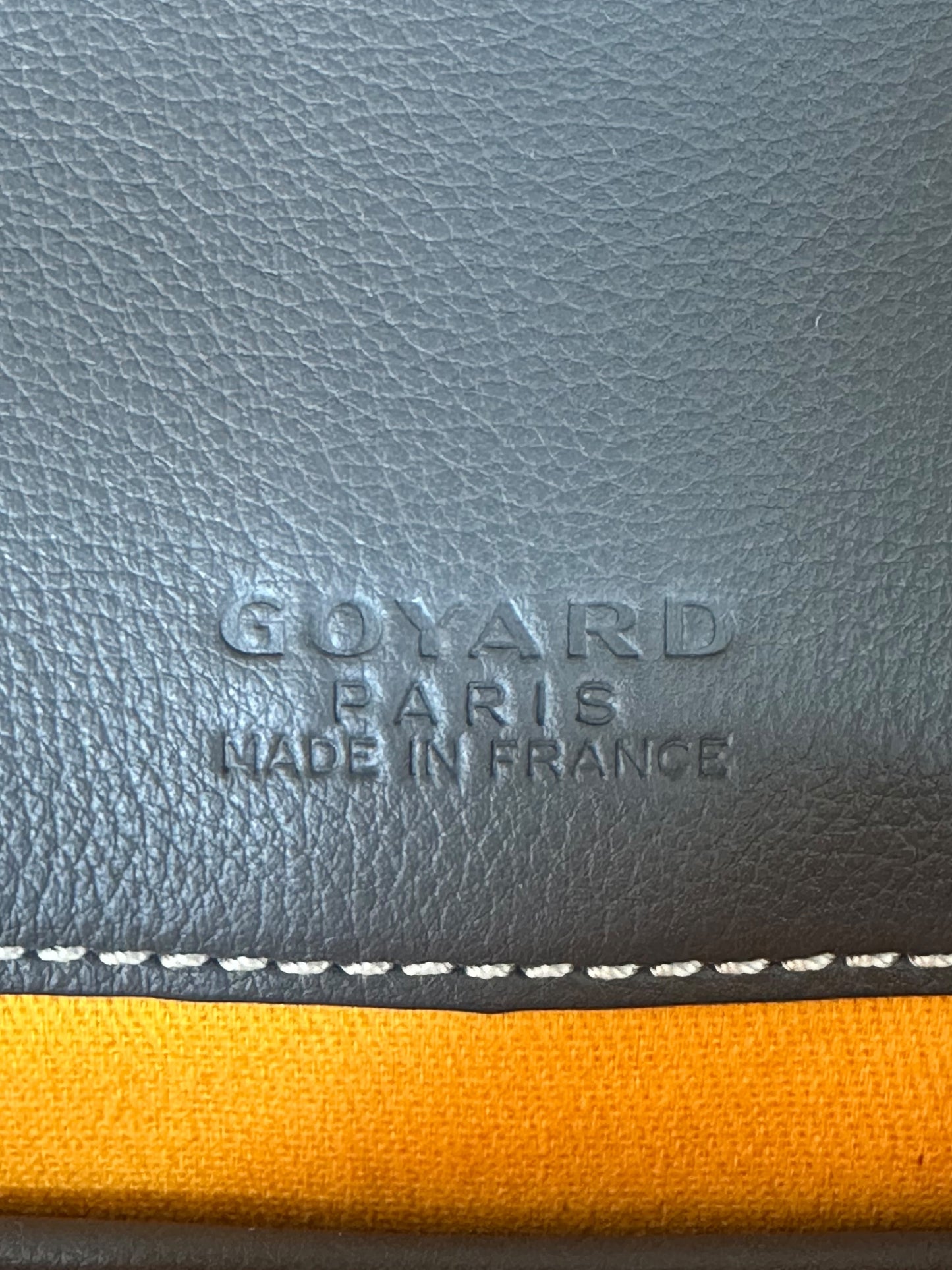 Goyard Grey Belvedere MM Messenger Bag
