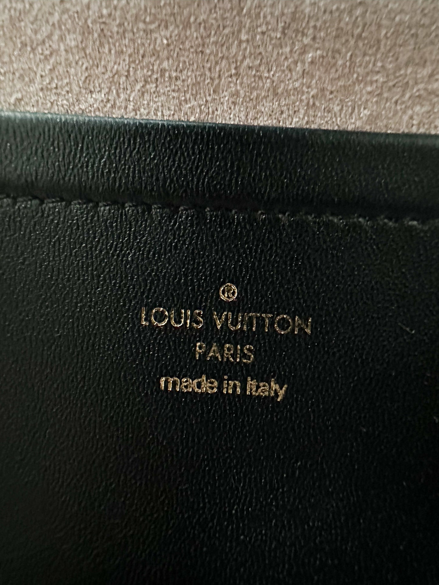 Louis Vuitton Black Monogram Pochette Coussins