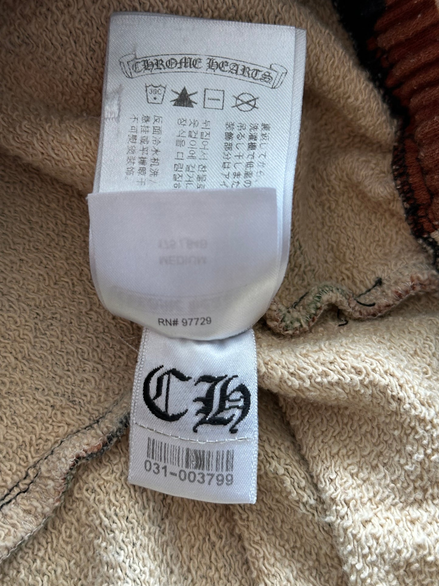 Chrome Hearts Matty Boy Camo Cargo Sweatpants