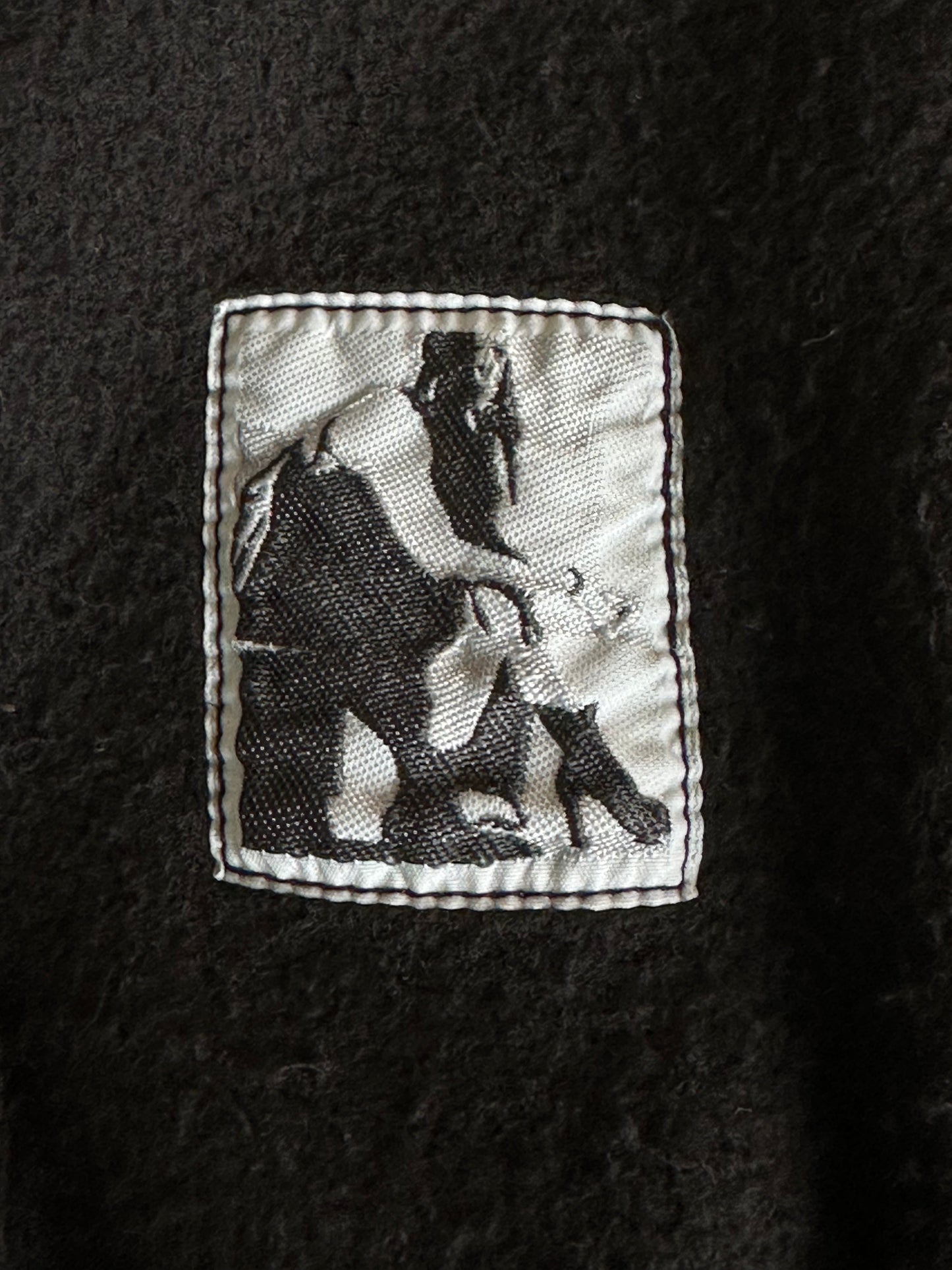 Rick Owens Black Jason Zip Up Hoodie