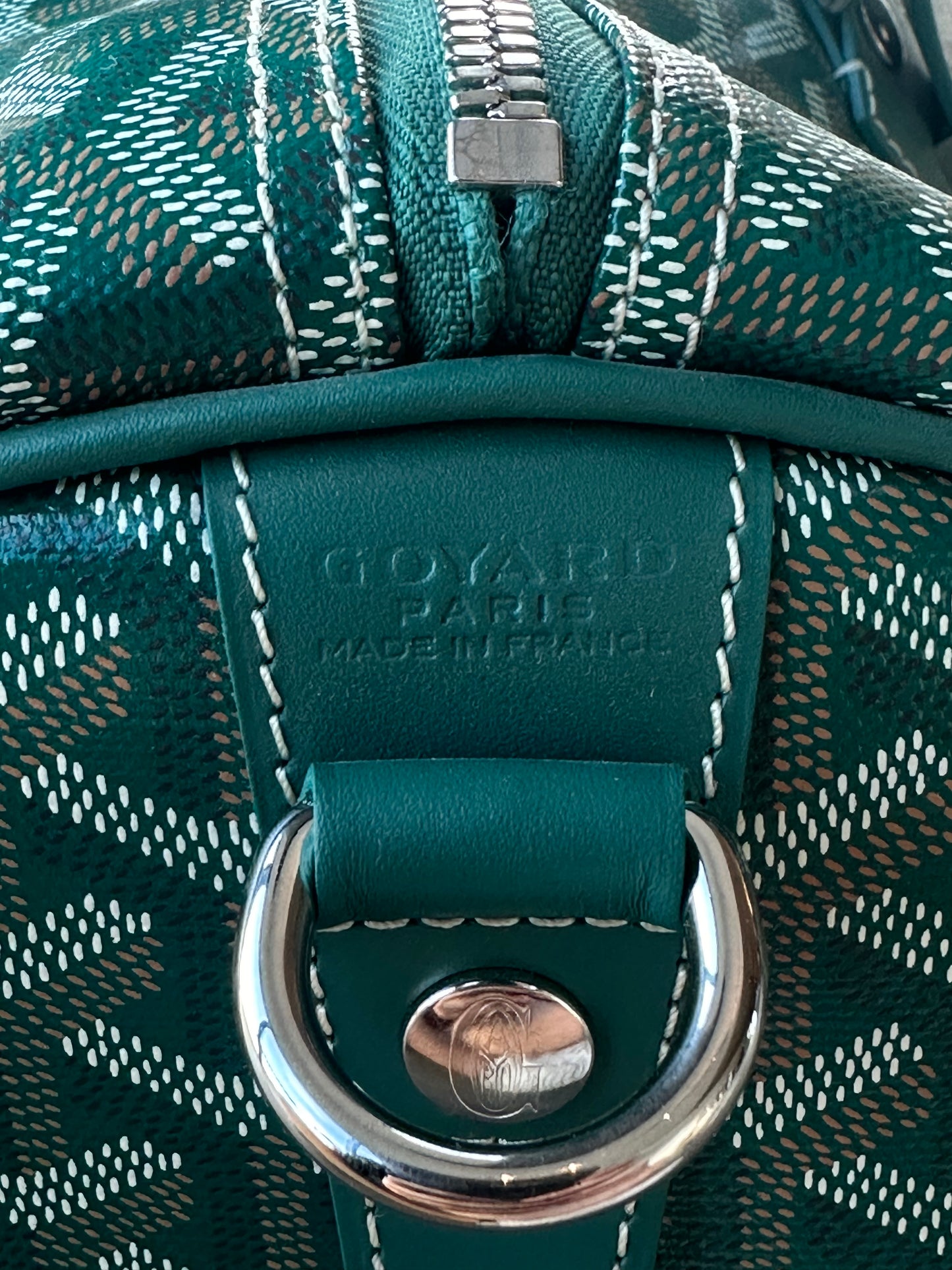Goyard Green Boston 50 Duffel Bag