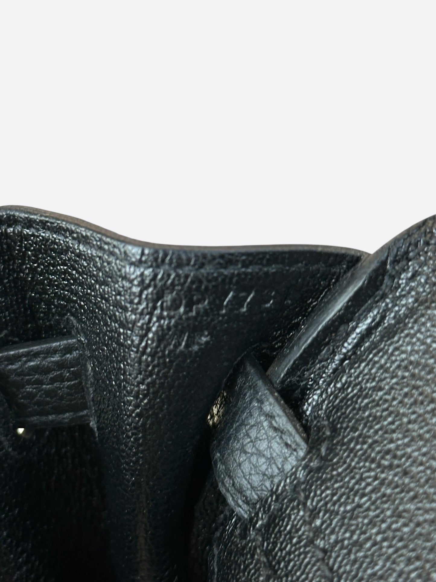 Hermes Black Togo & Rose Gold Hardware Birkin 25