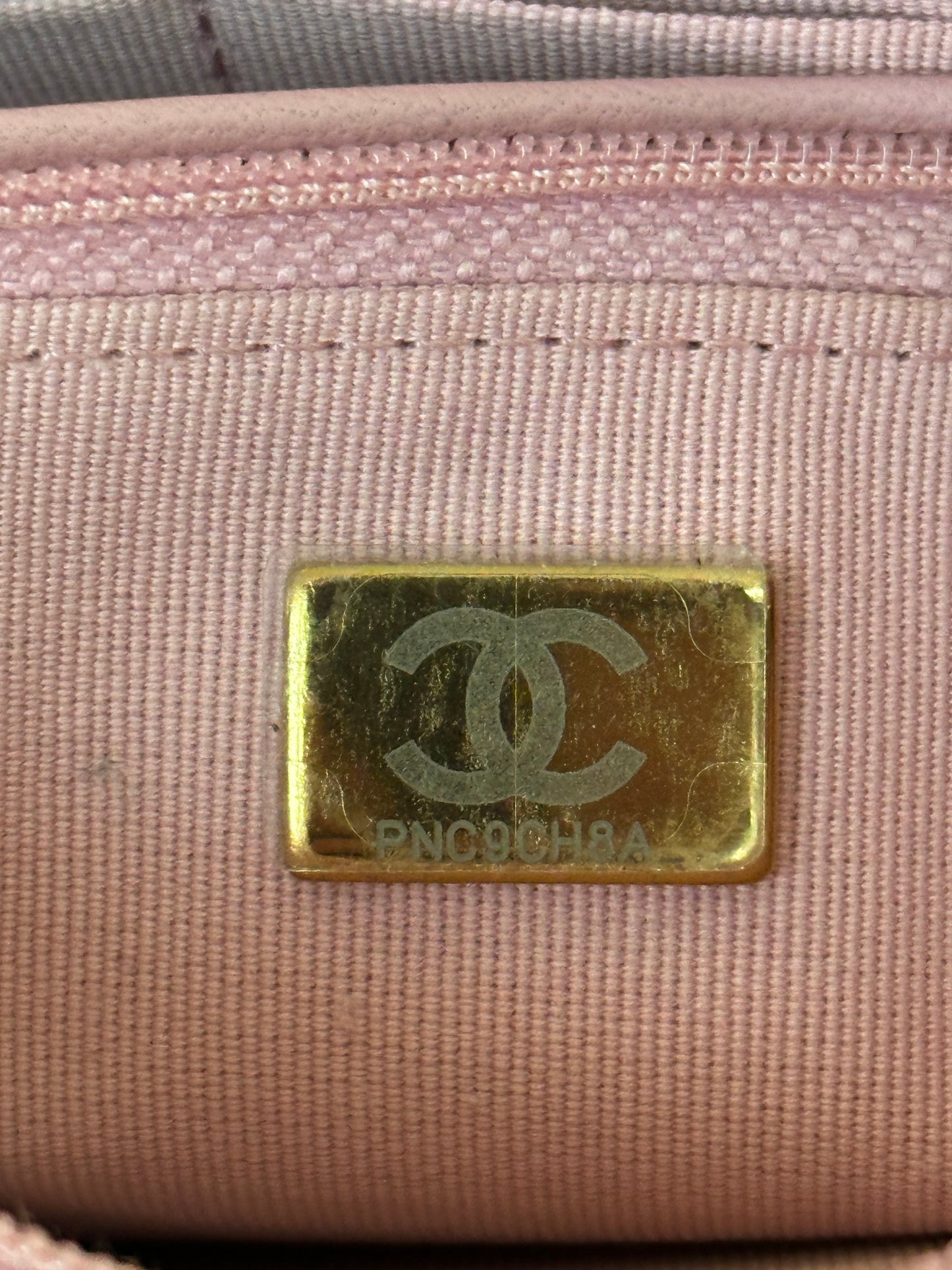 Chanel Pink Quilted Trendy CC Wallet On Chain Bag