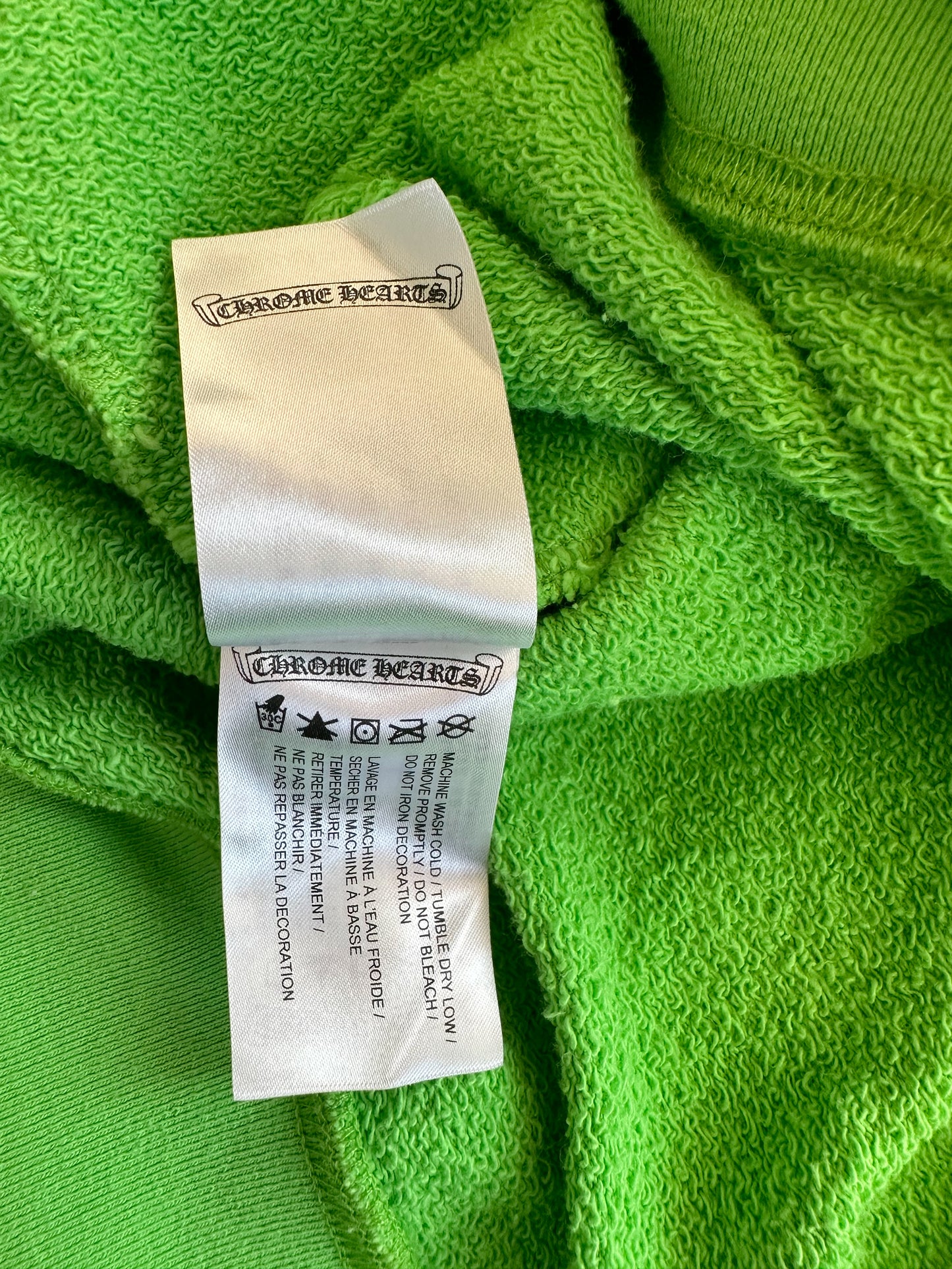 Chrome Hearts Green Sex Records Logo Sweater