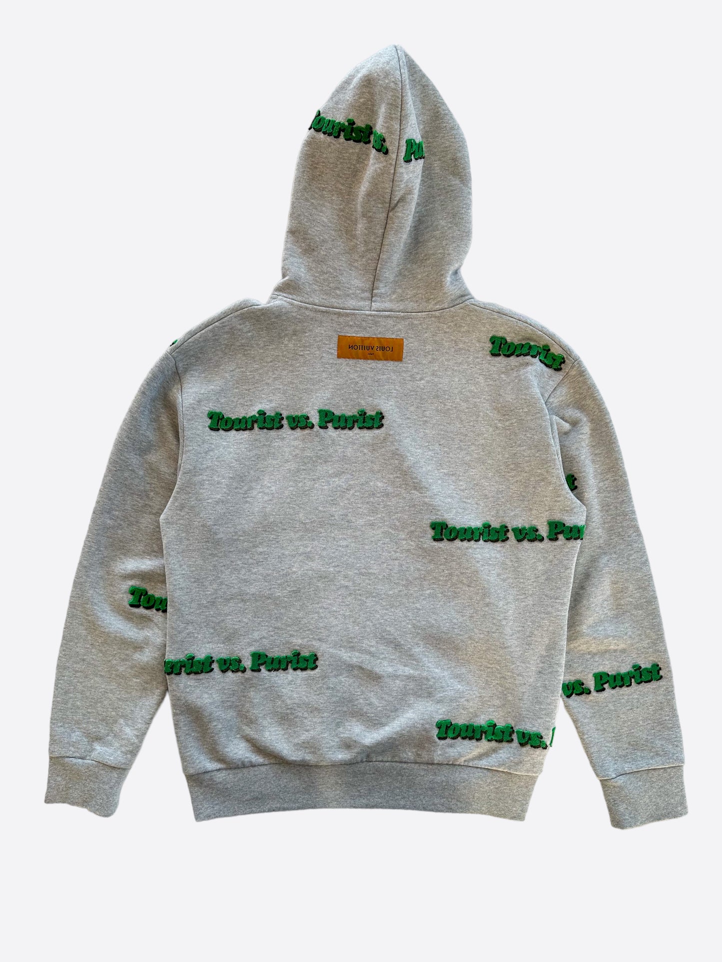 Louis Vuitton Grey Purist Vs. Tourist Tuffetage Hoodie