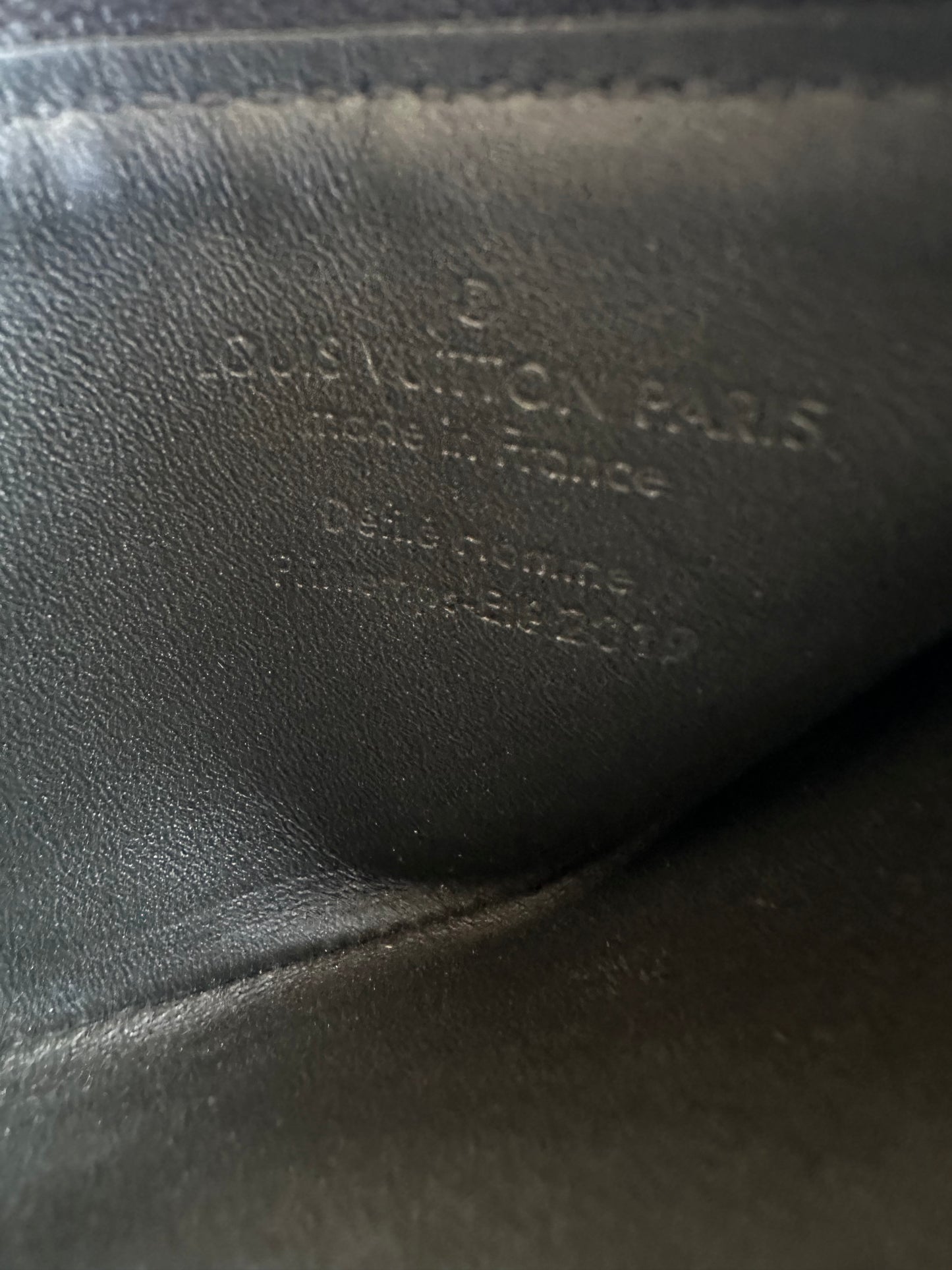 Louis Vuitton Brown & Orange Virgil Monogram Key Pouch