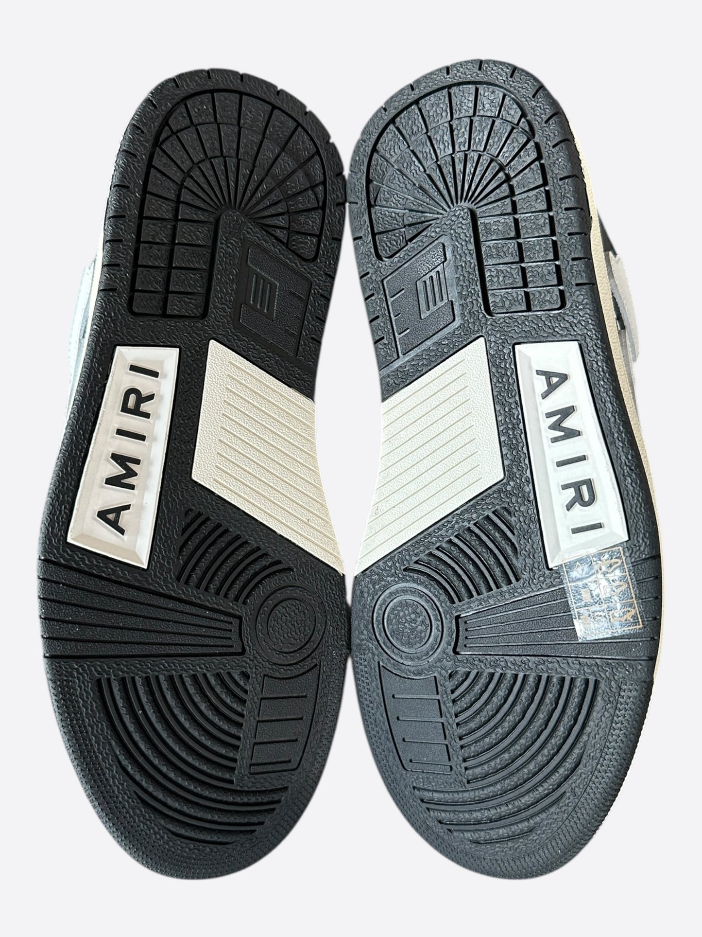 Amiri Black & White Checkered Skel Low Top Women's Sneakers