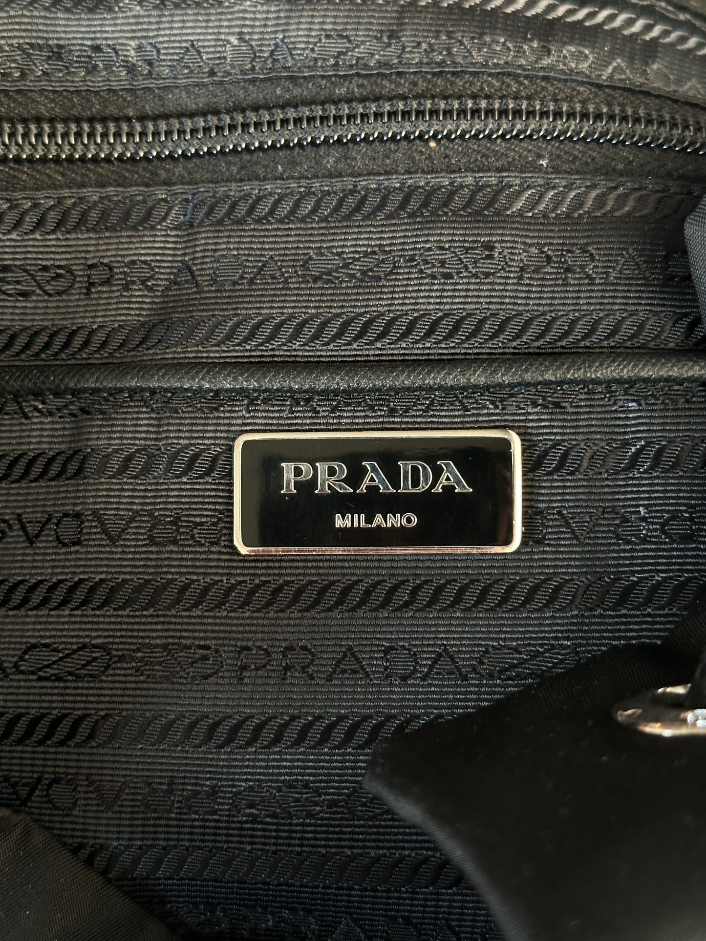 Prada Black Re-Nylon Backpack