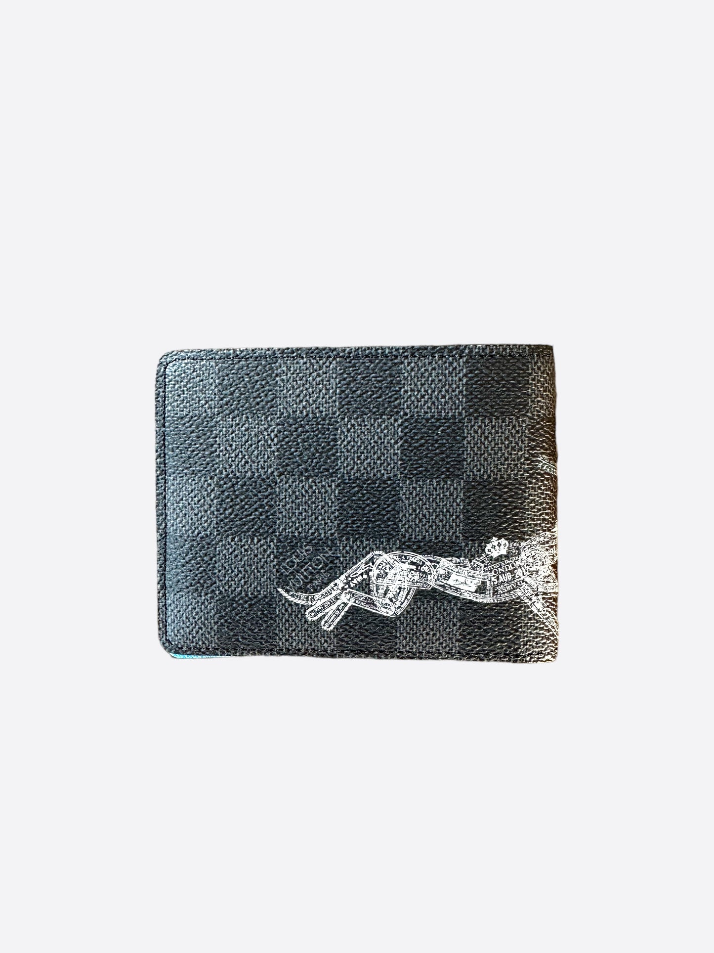 Louis Vuitton Damier Graphite Stamps Multiple Wallet