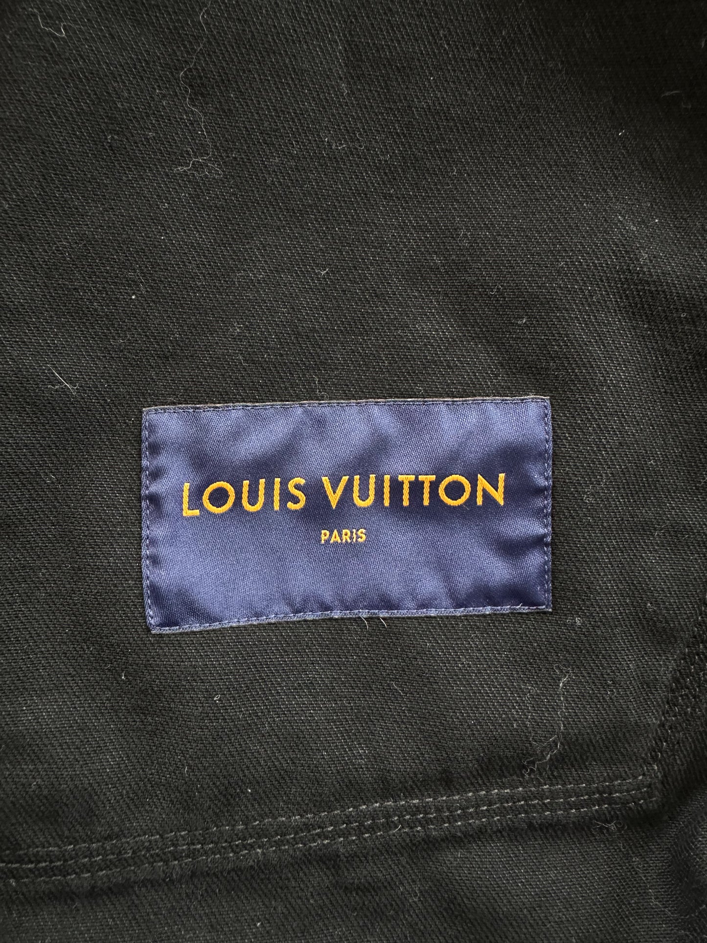 Louis Vuitton Black Monogram Carpenter Hooded Jacket