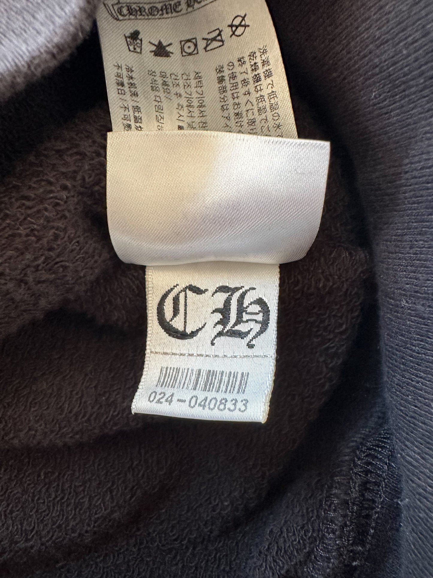 Chrome Hearts Black Matty Boy Chomper Hoodie