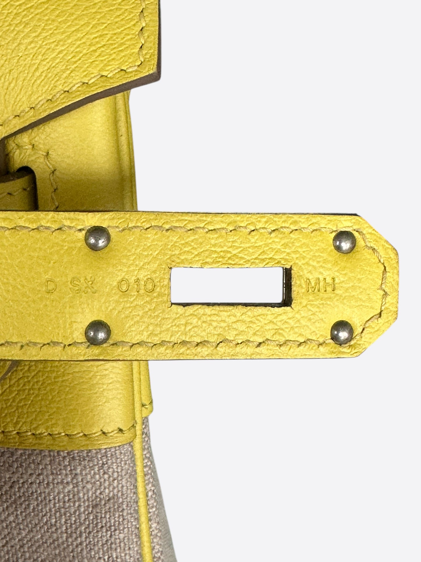 Hermes Lime Yellow Hac Birkin 50