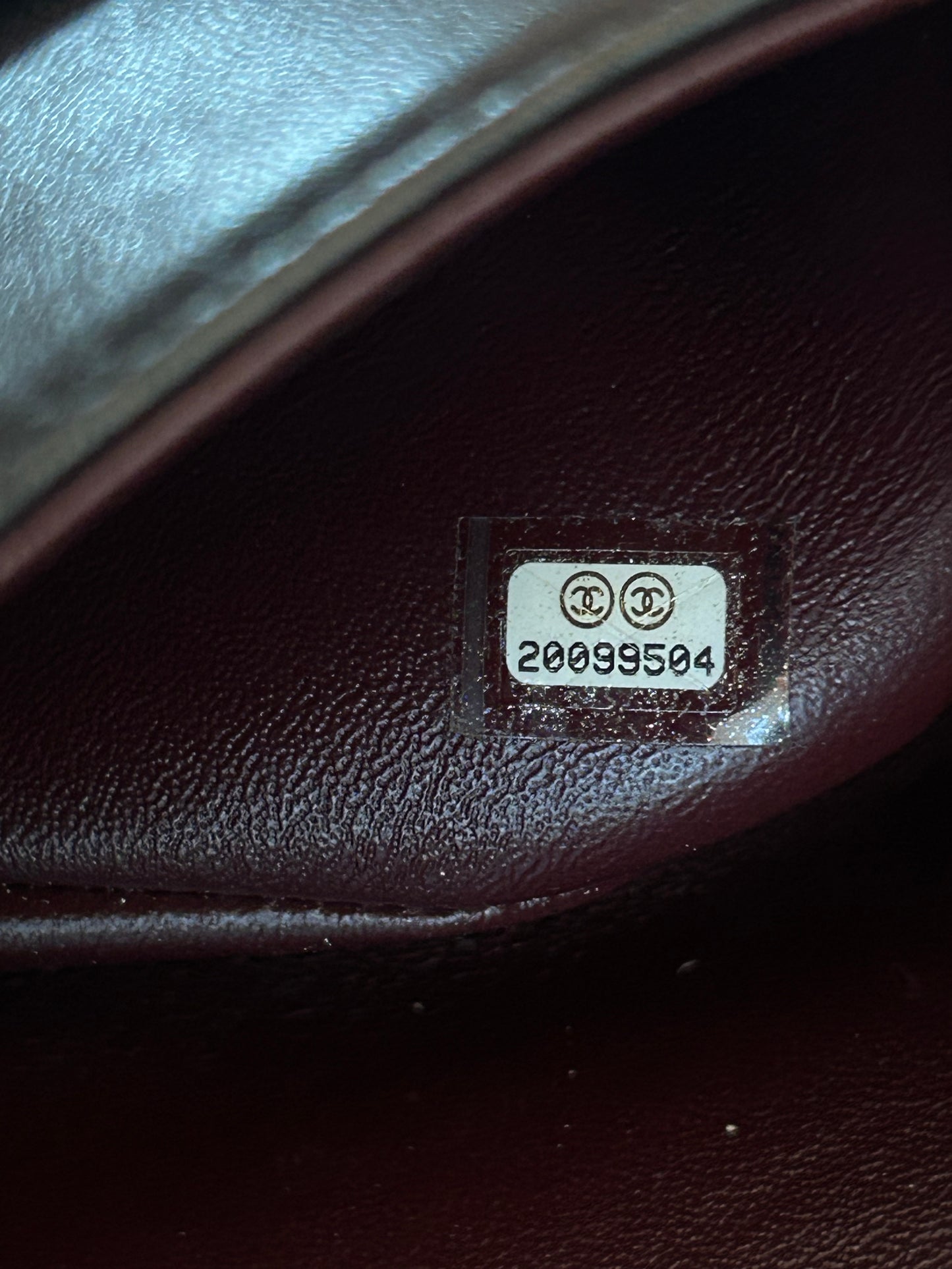 Chanel Black Lambskin Quilted Jumbo Flap Bag