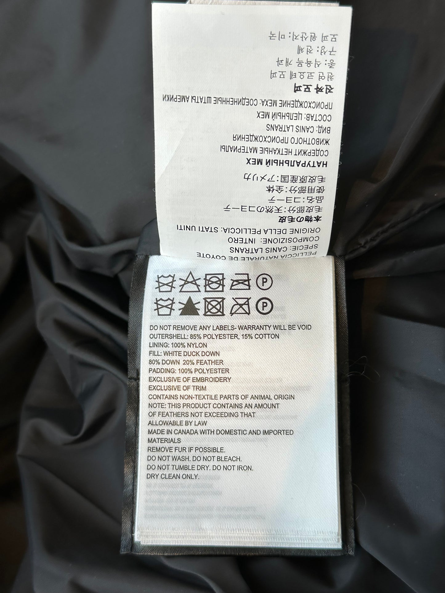 Canada Goose Blue Abstract Wyndham Men's Jacket