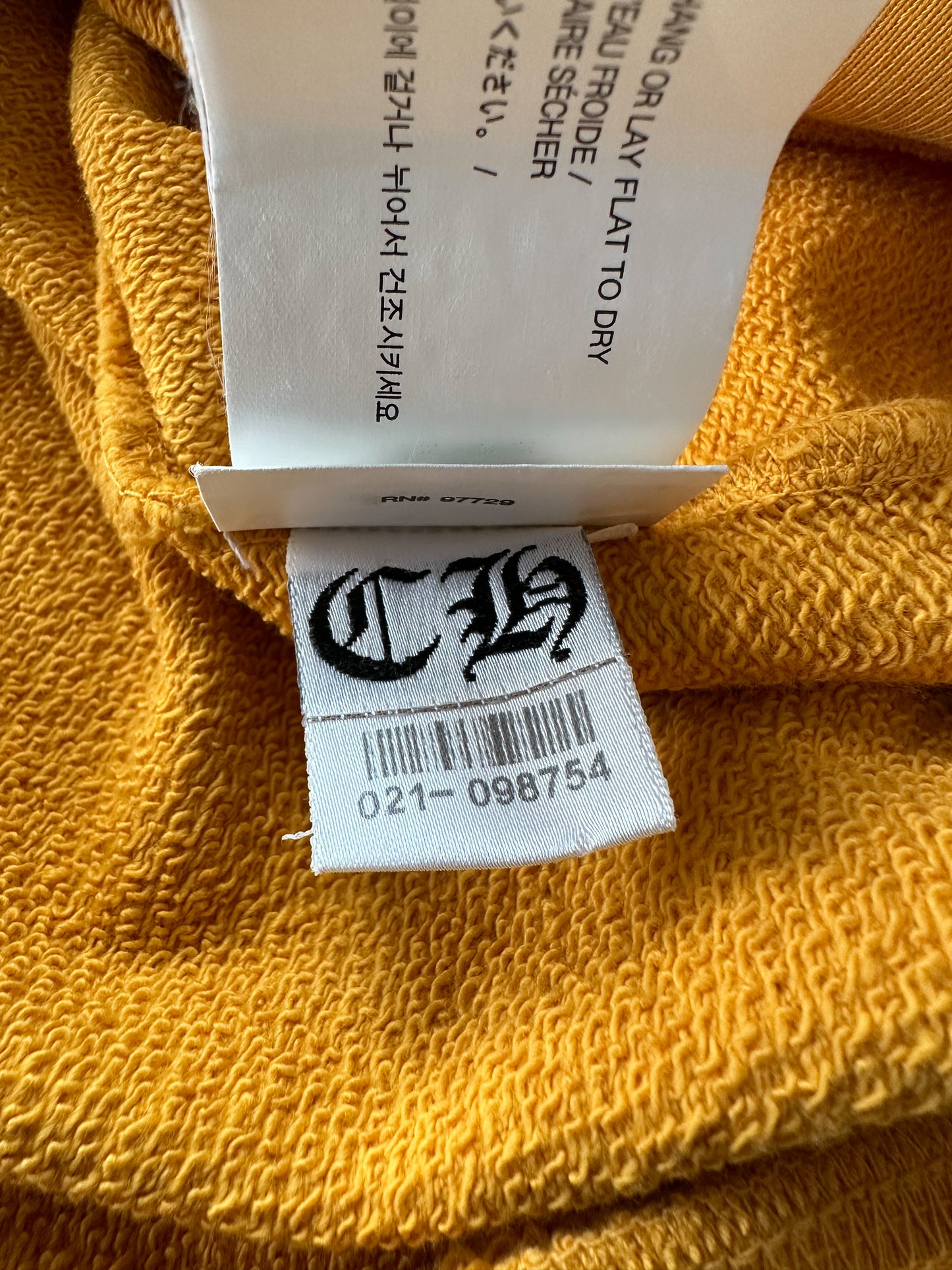 Chrome Hearts Matty Boy Yellow Call Me Sweater