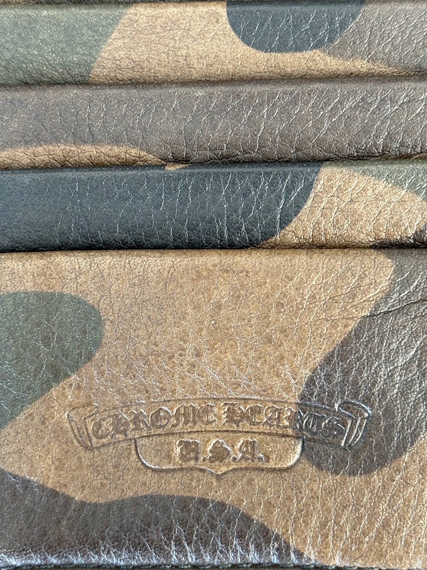 Chrome Hearts Camouflage Cross Patch Wallet