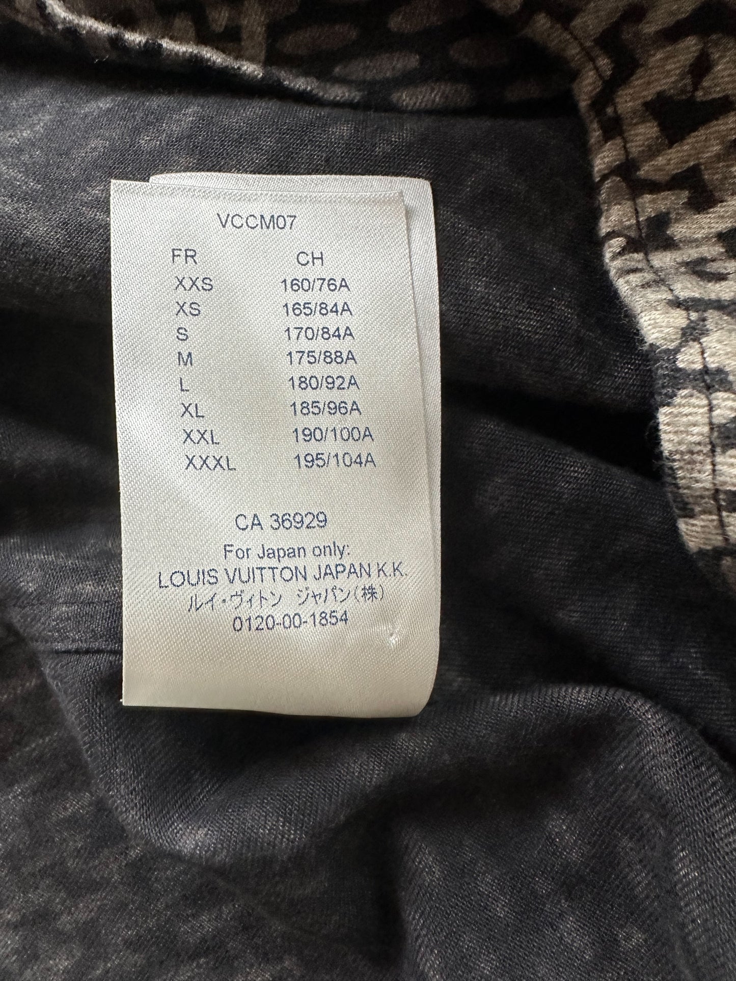 Louis Vuitton Nigo Grey Giant Damier Monogram Button Up Shirt