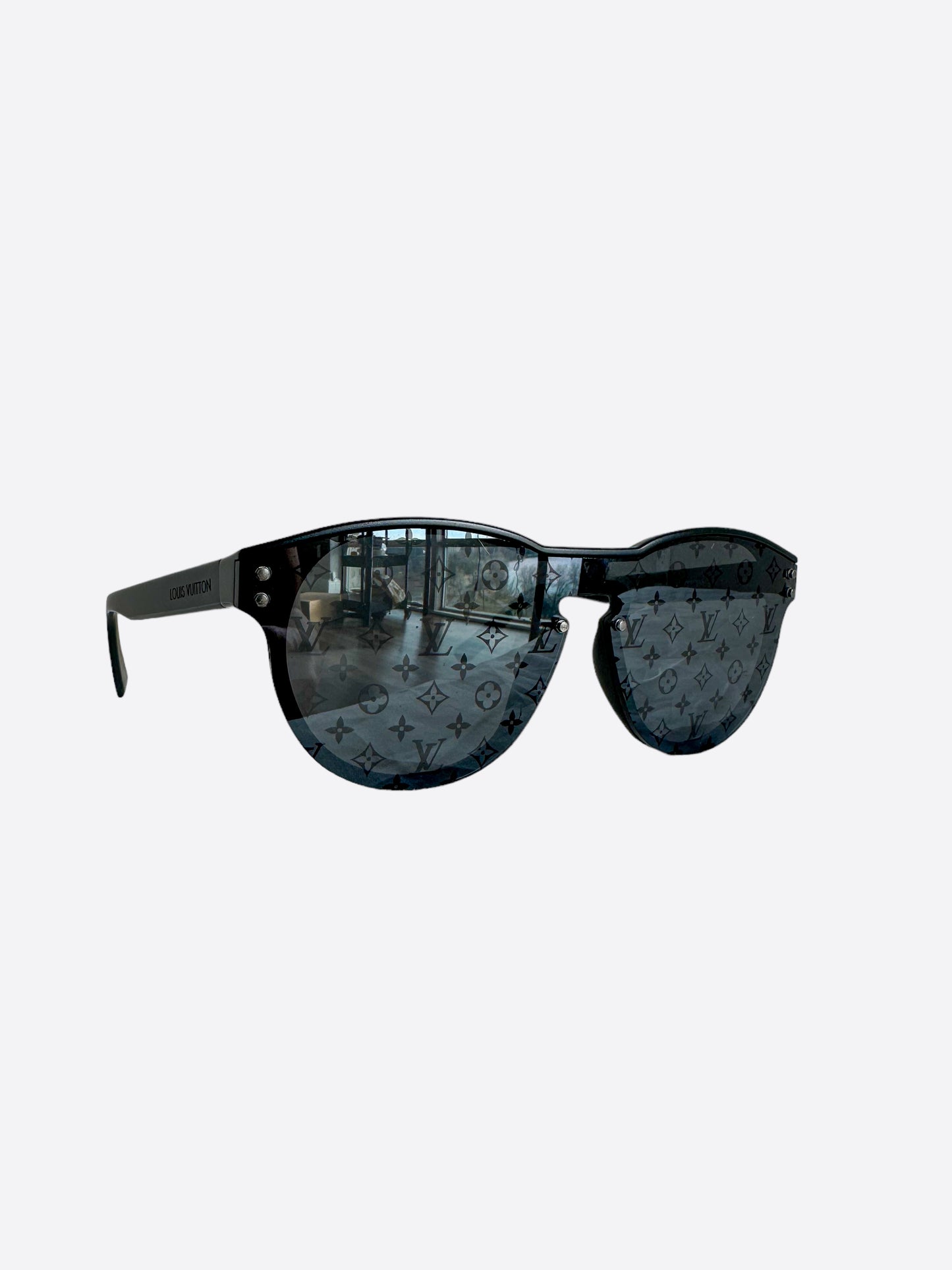 Louis Vuitton Black Monogram Waimea Sunglasses