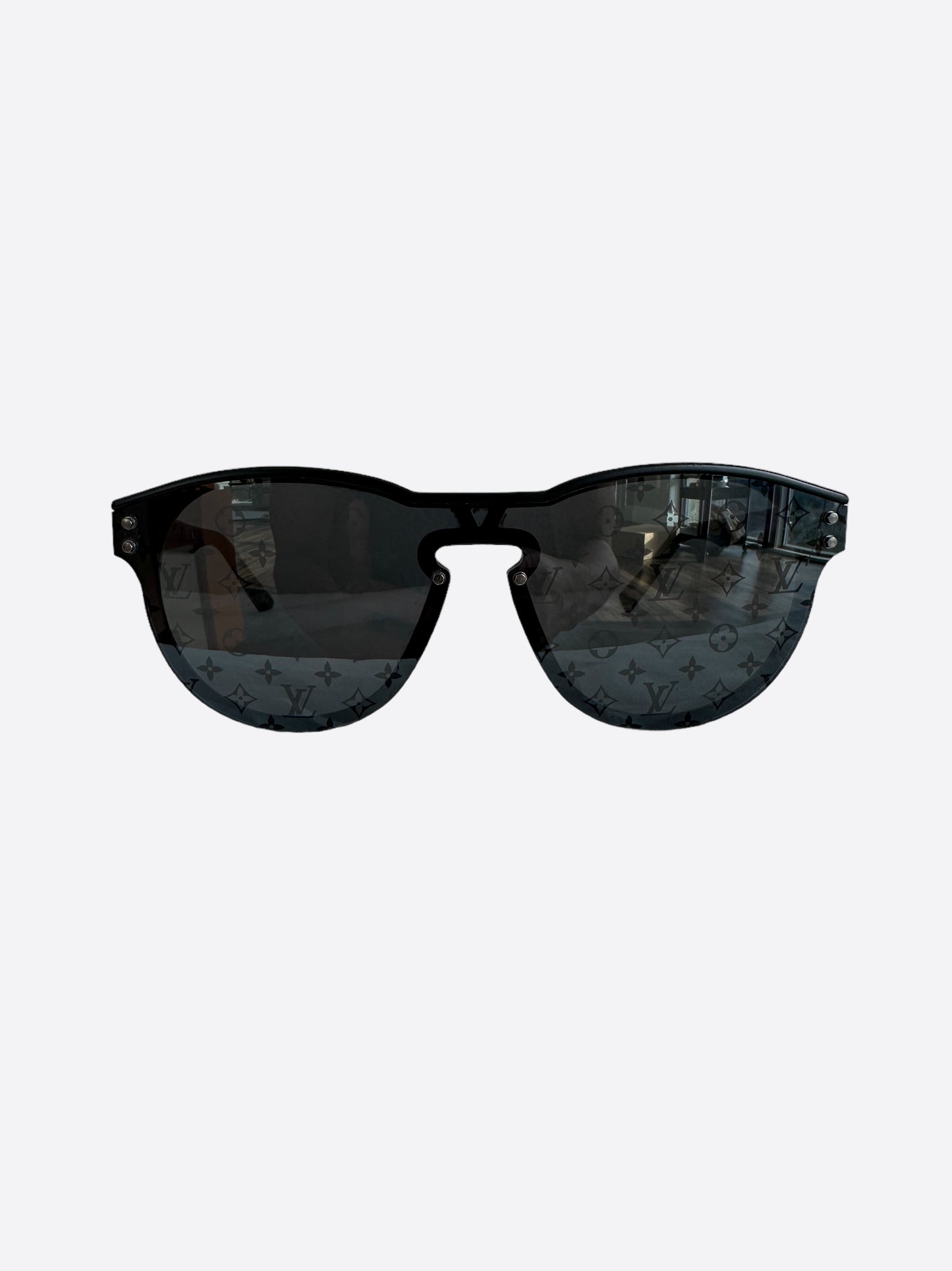 Louis Vuitton Black Monogram Waimea Sunglasses