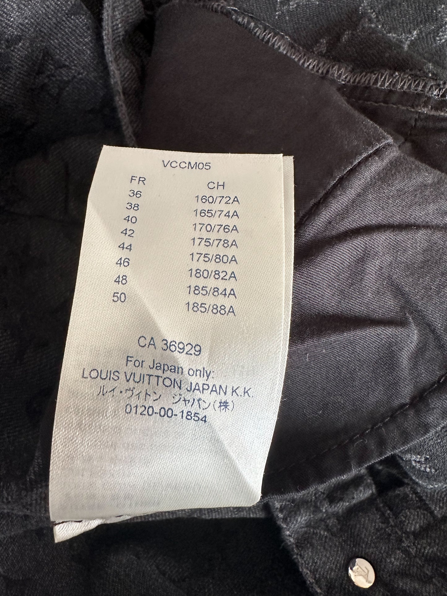 Louis Vuitton NBA Grey Monogram Jeans